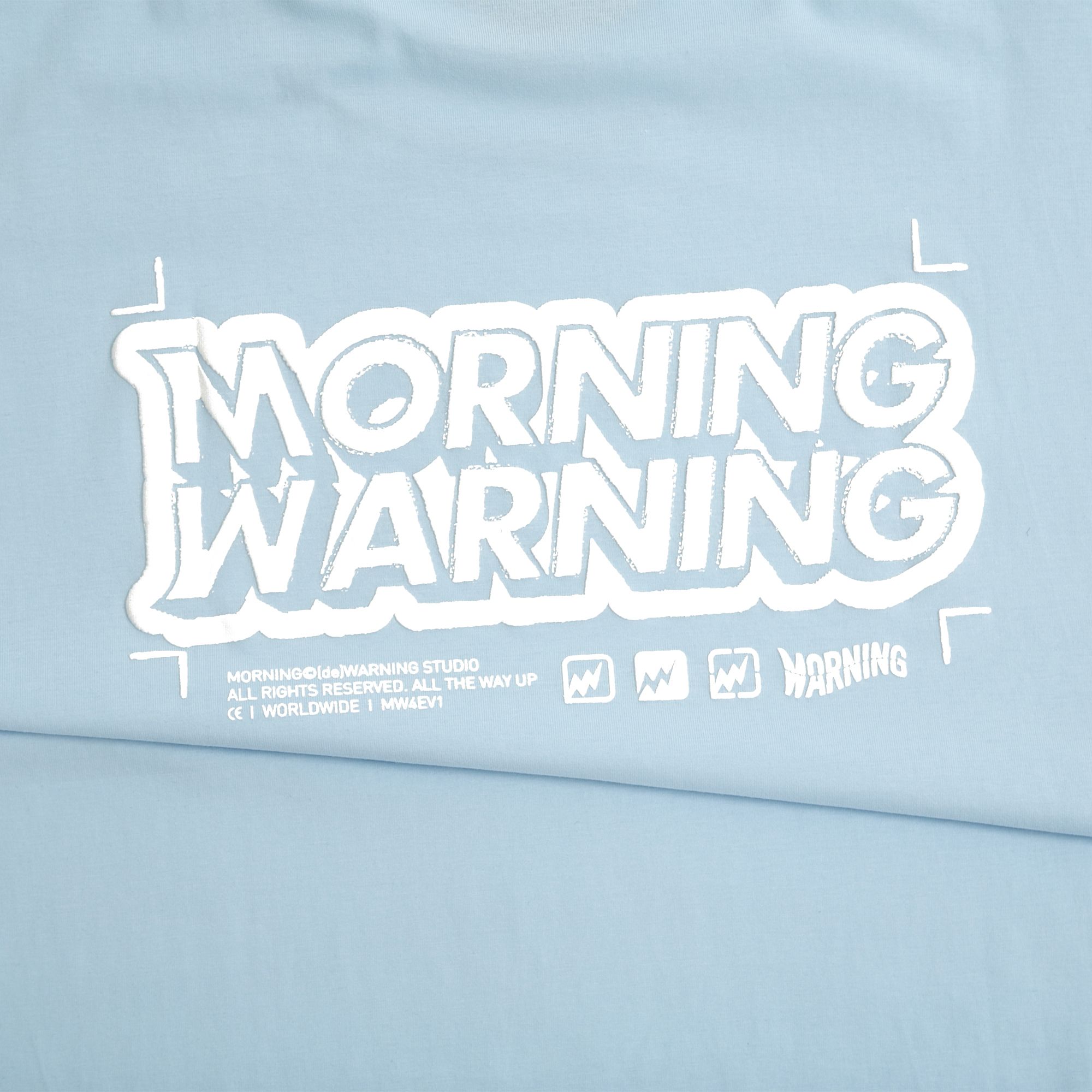  Sketch Logo Tee - Baby Blue 