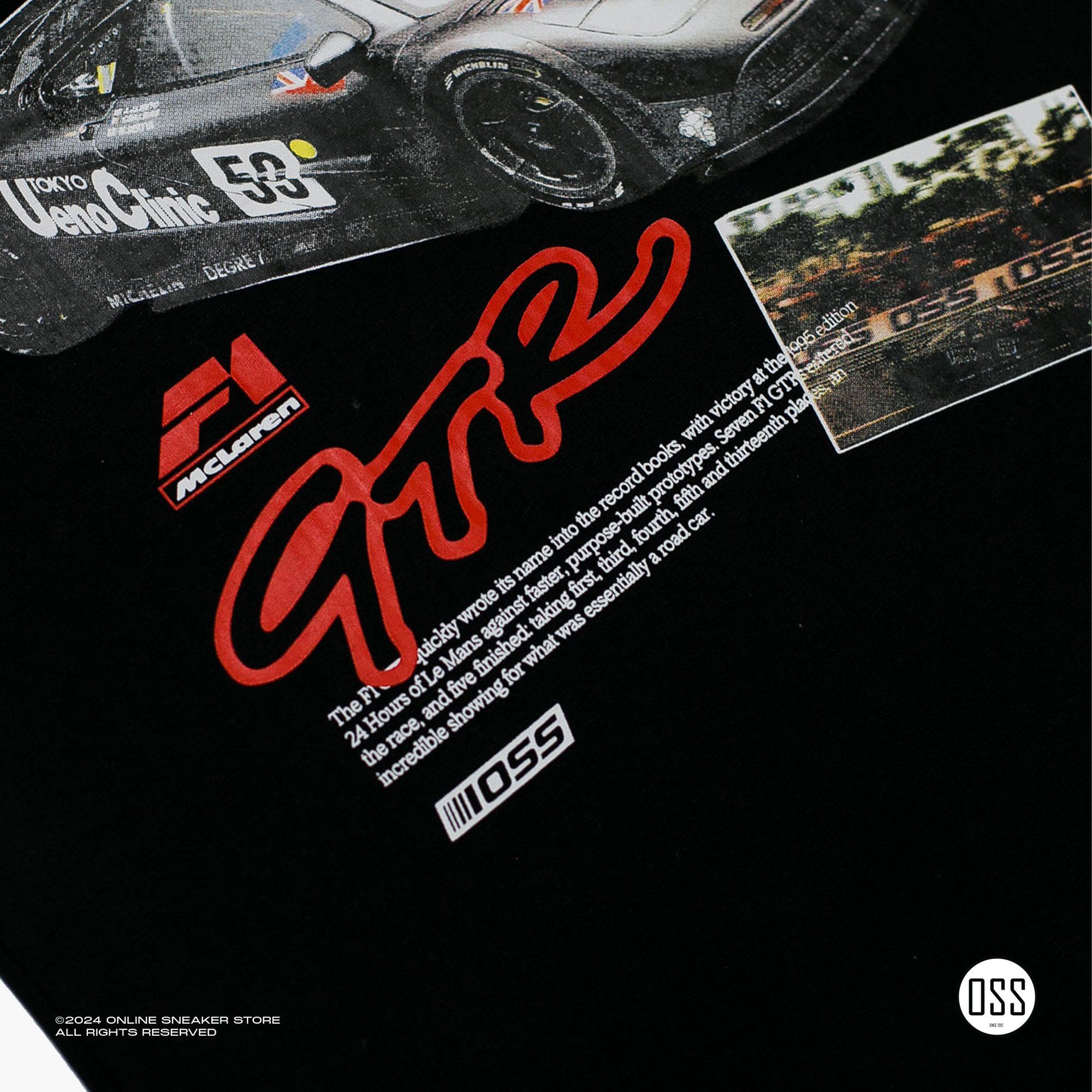  F1 GTR Tee - Black 