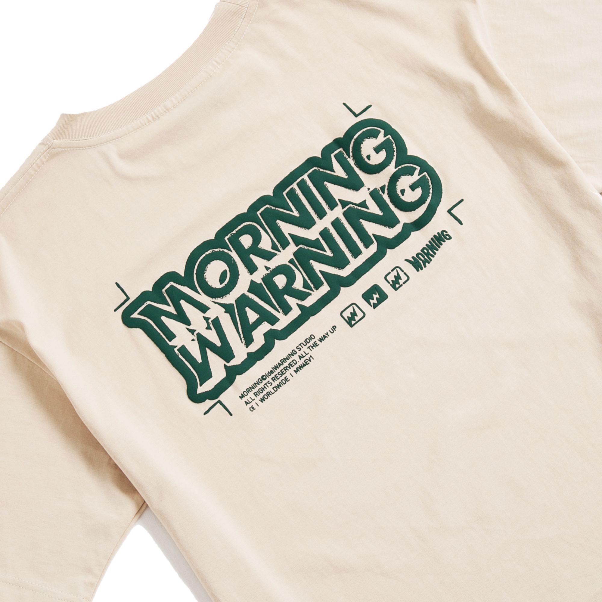  Sketch Logo Tee - Cream 