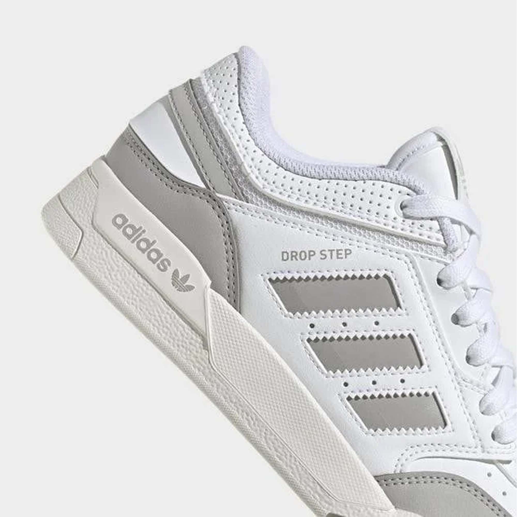  adidas Drop Step Low - White / Grey 