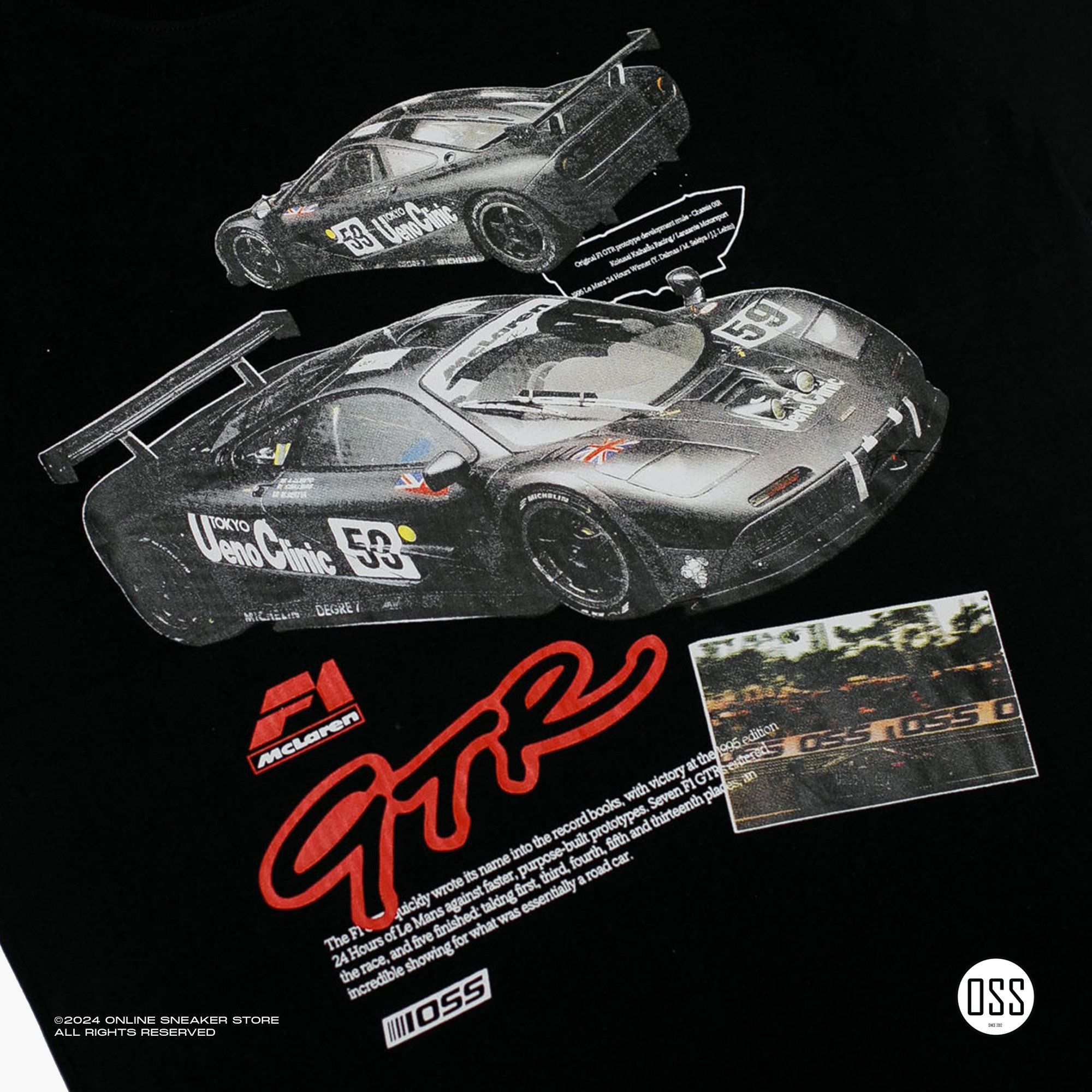  F1 GTR Tee - Black 