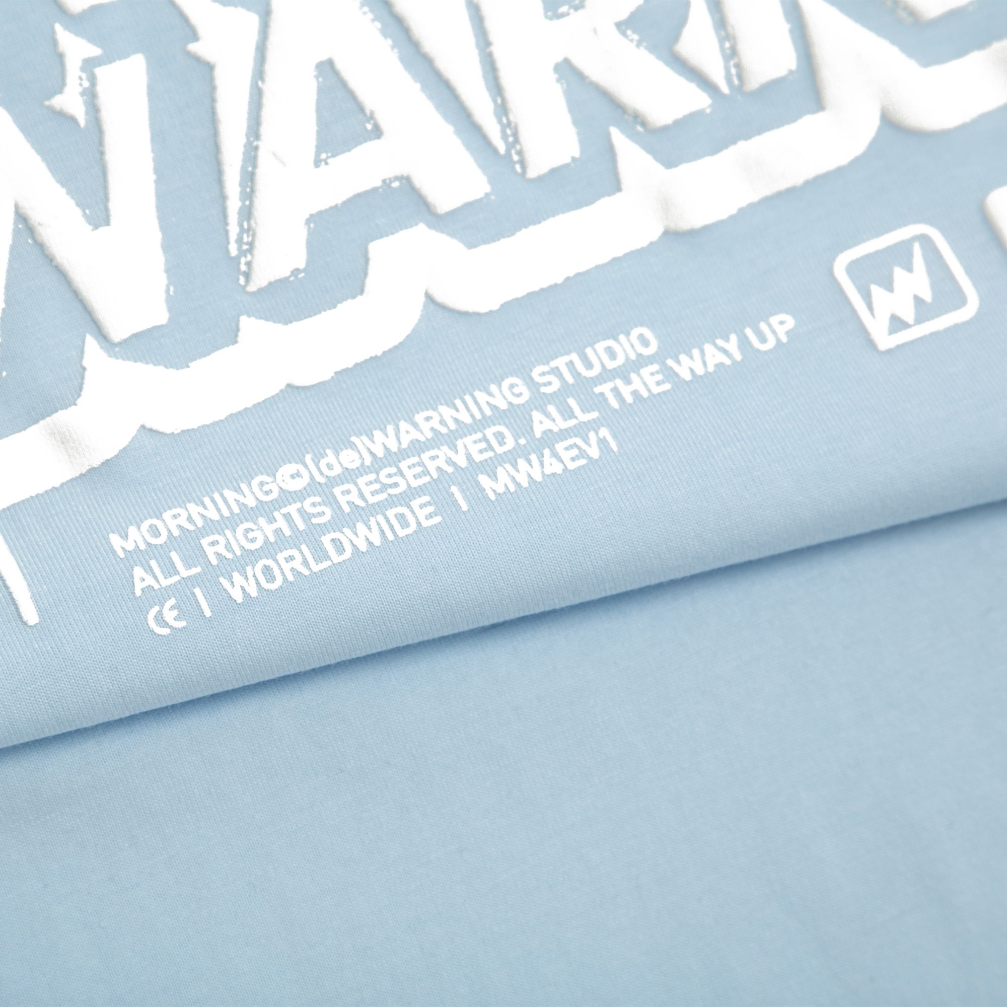 Sketch Logo Tee - Baby Blue 
