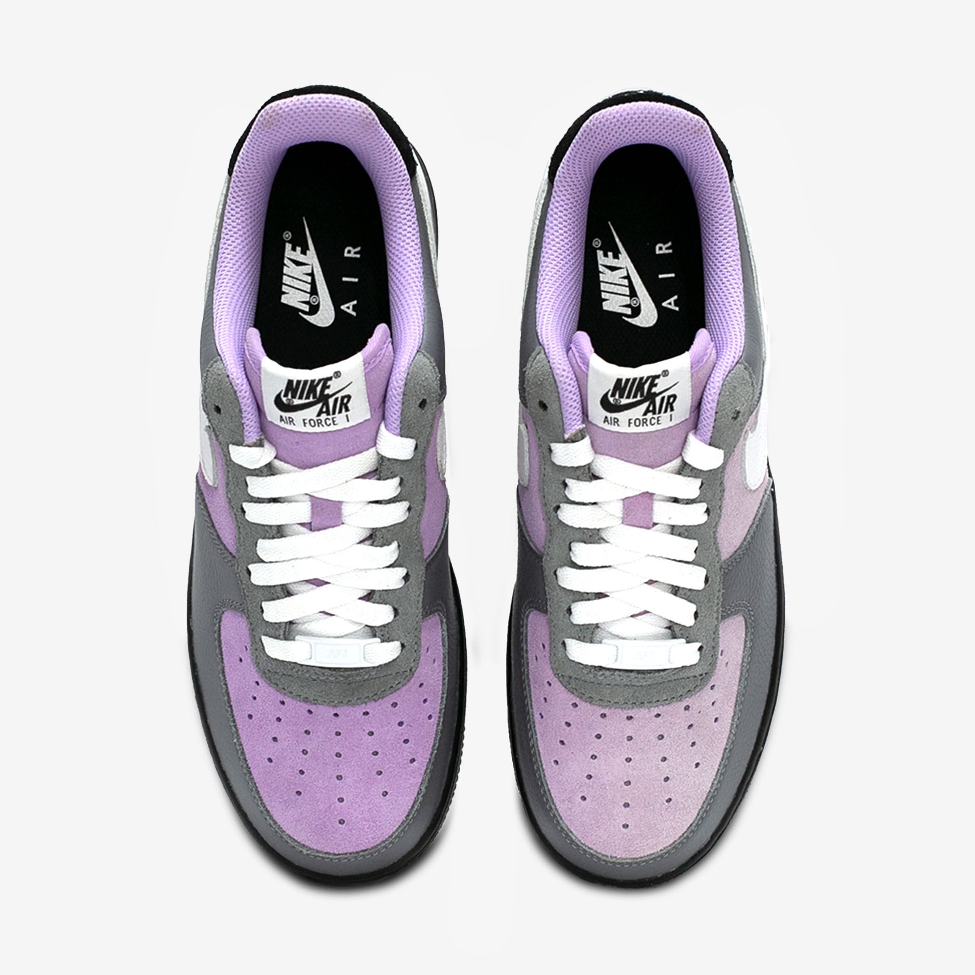  Nike Air Force 1 Low By You - Grey / Pink 