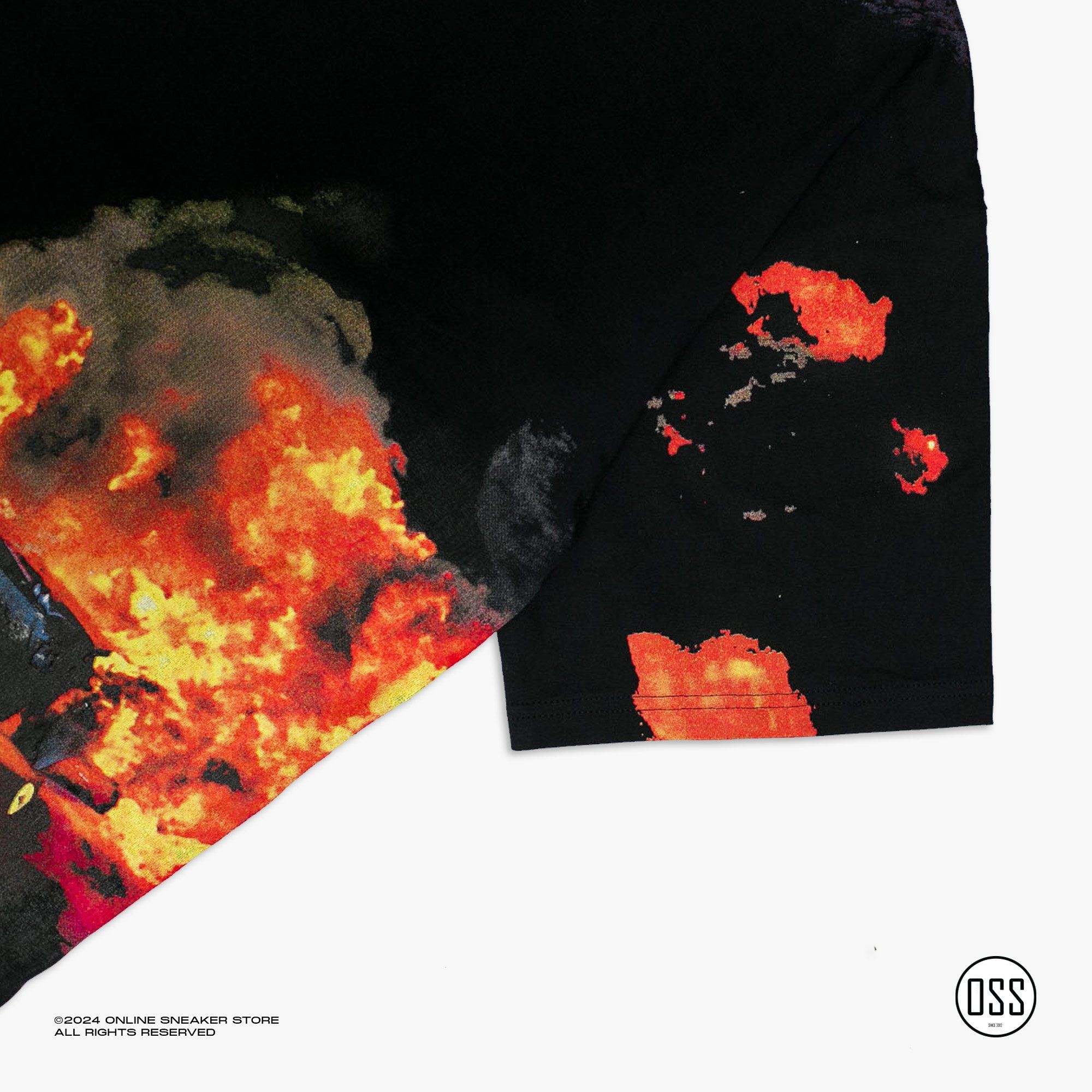  Burned F40 Tee - Black 