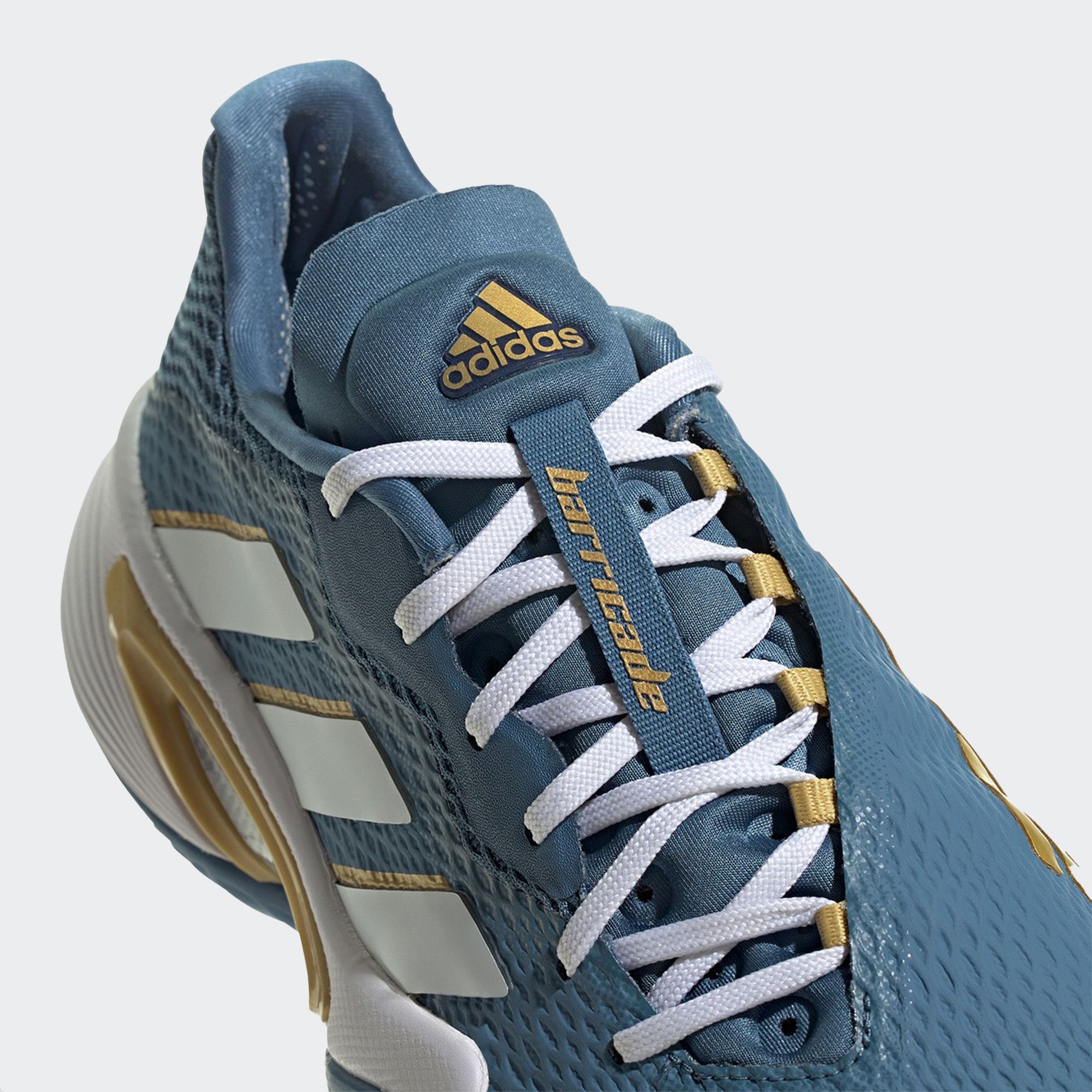  adidas Barricade W - Altered Blue/Metallic Gold 