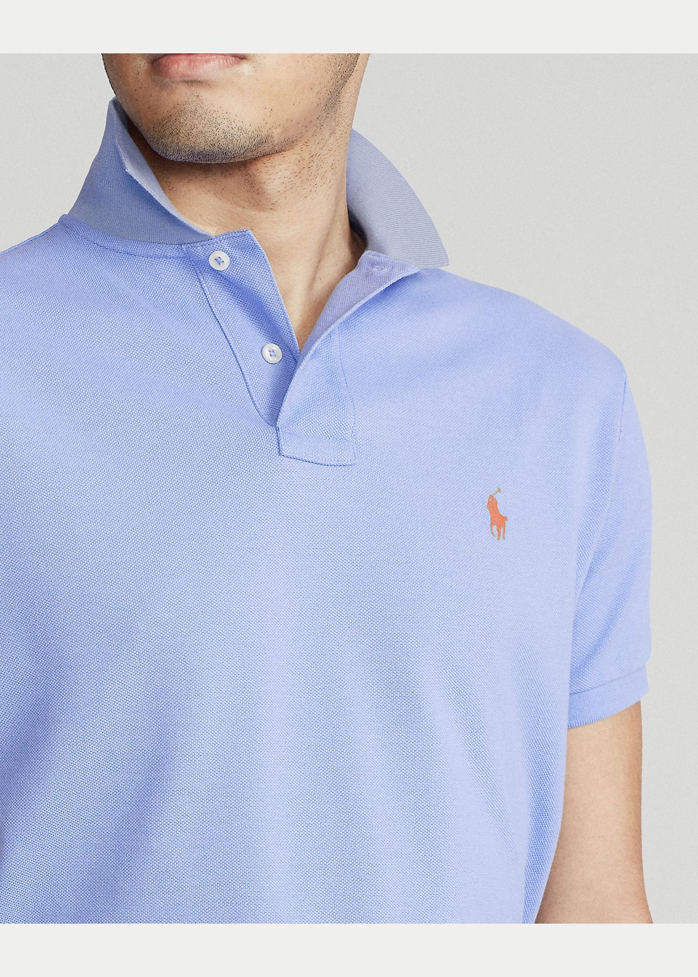 Descubrir 72+ imagen powder blue ralph lauren polo