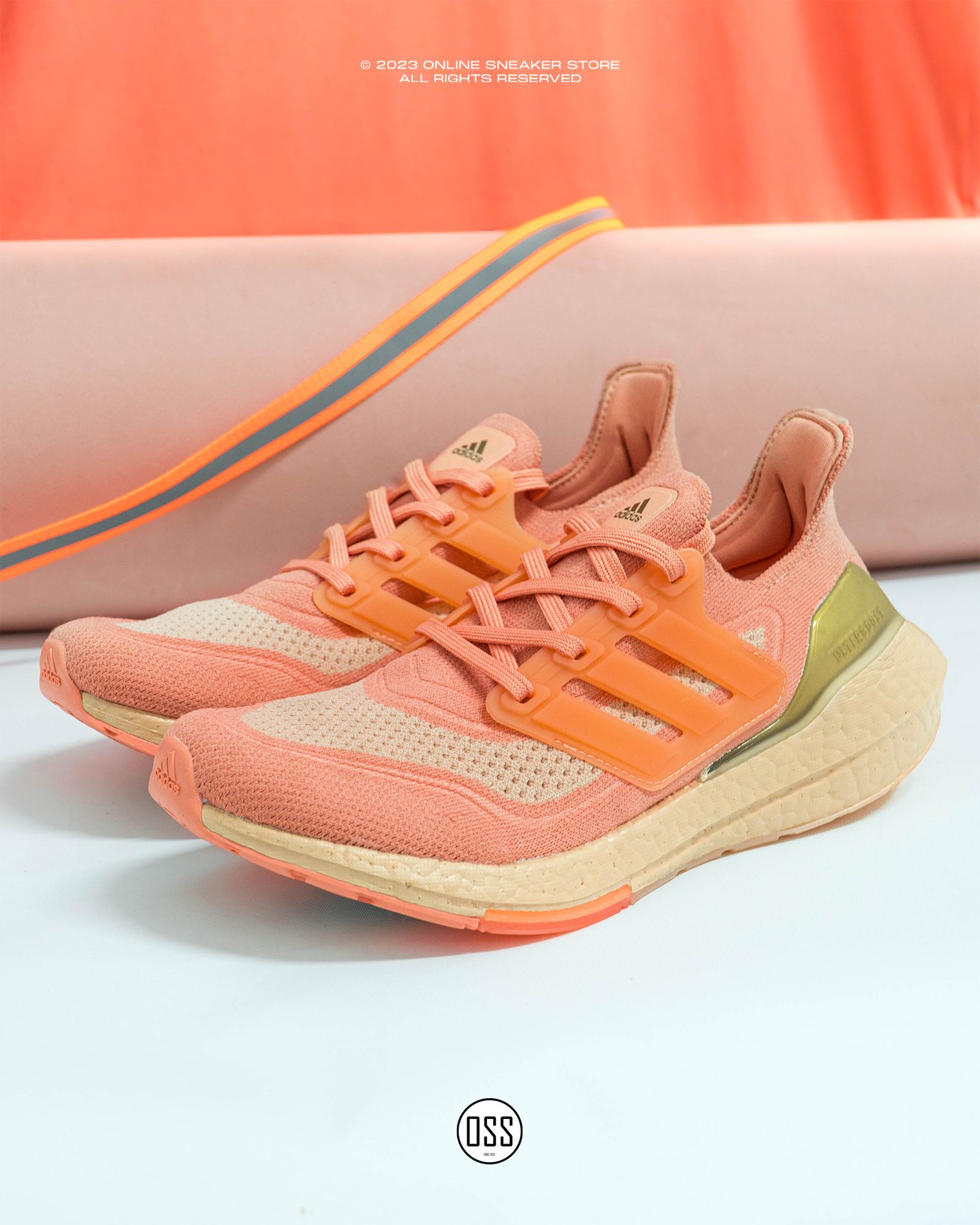  adidas UltraBOOST 21 - Ambient Blush/Halo Blush 