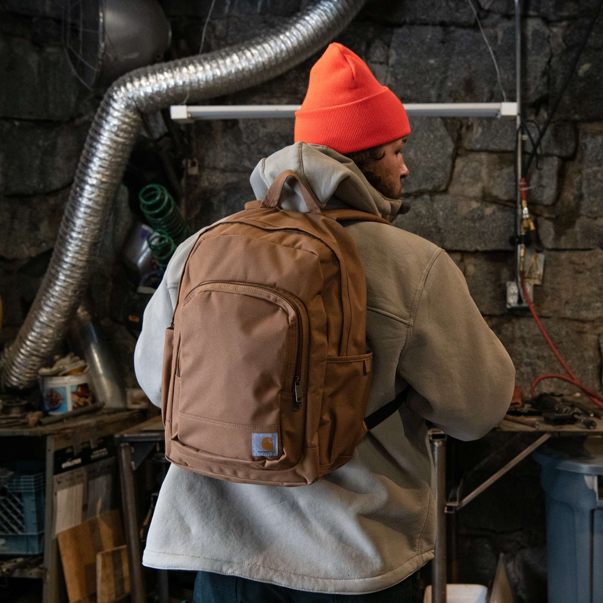  Carhartt 25L Classic Laptop Backpack - Brown 