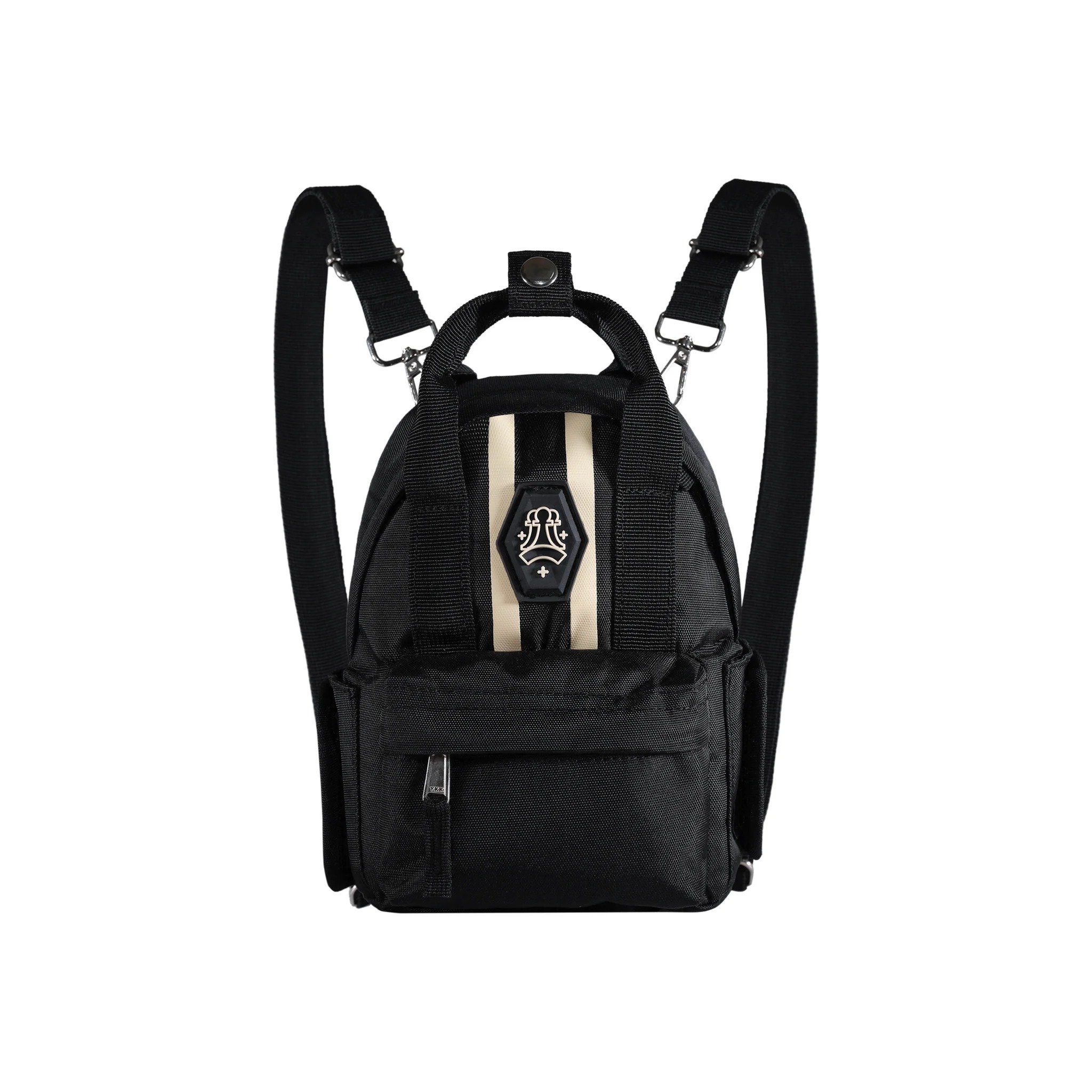  FRONT The Pawn New Wave Mini Backpack D523 - BLACK - S 