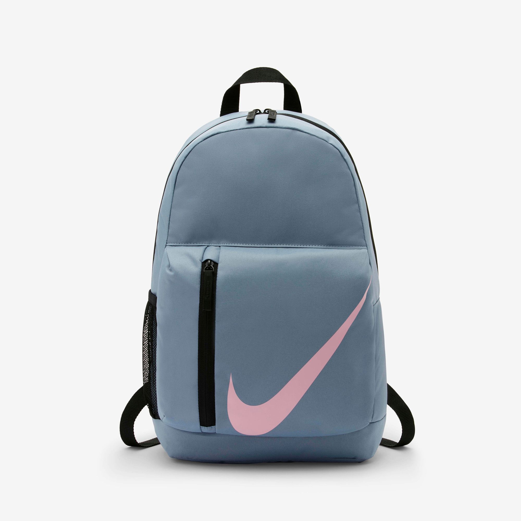 grey and pink nike bag
