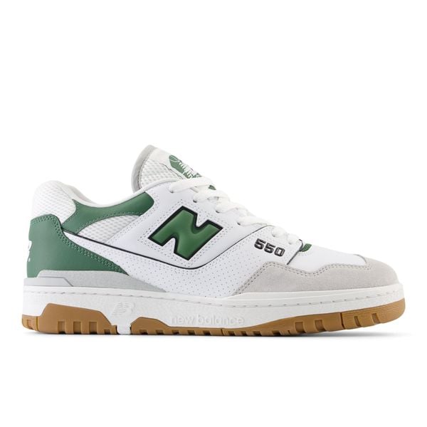  New Balance 550 - White / Pine Green 