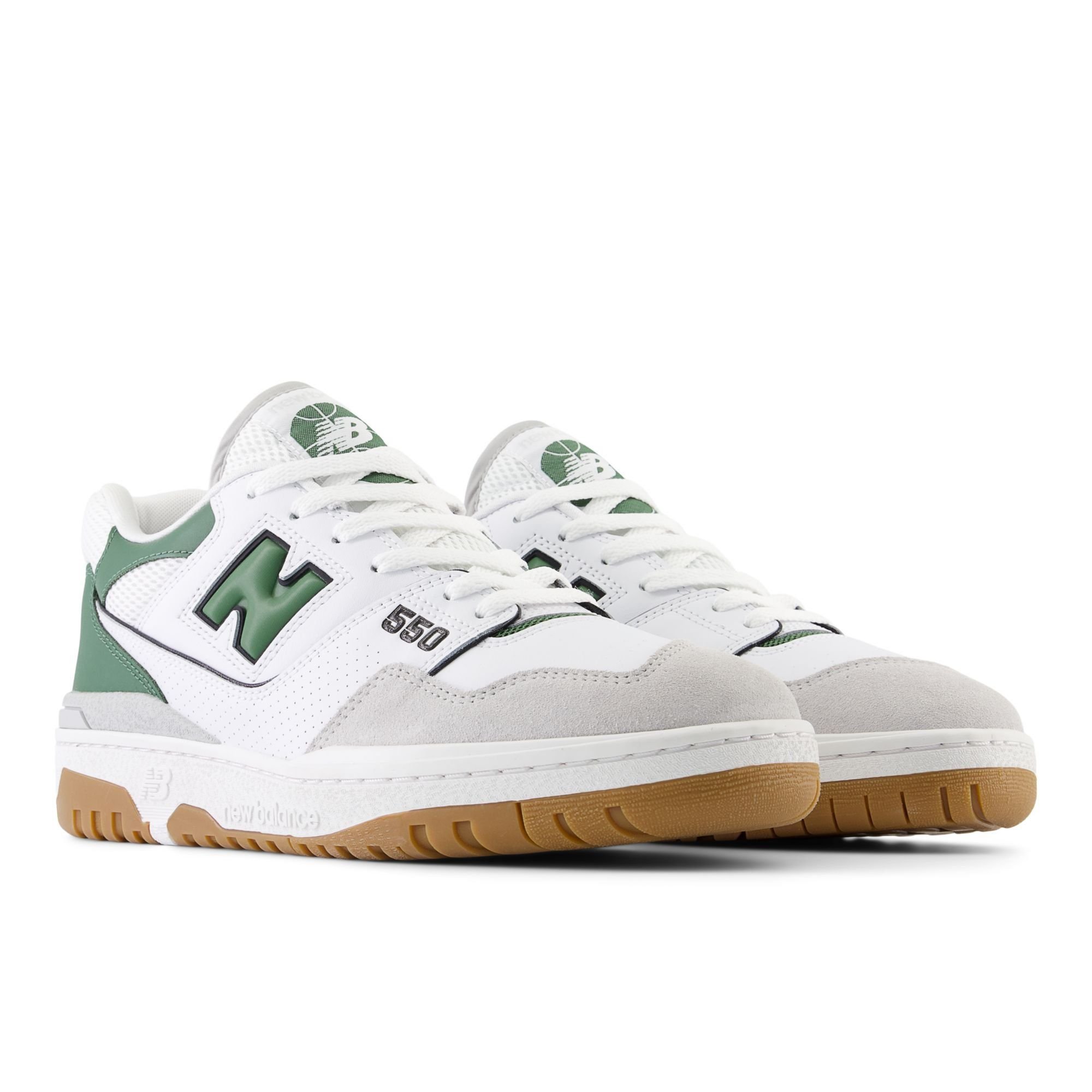  New Balance 550 - White / Pine Green 