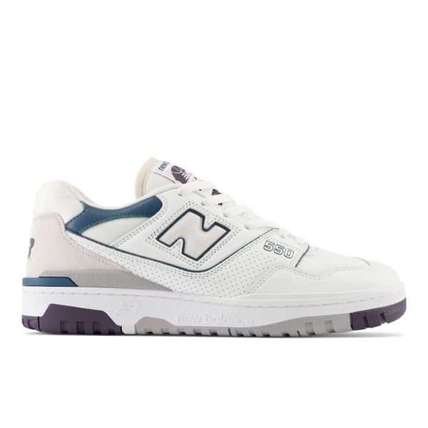  New Balance 550 - White / Dark Teal 