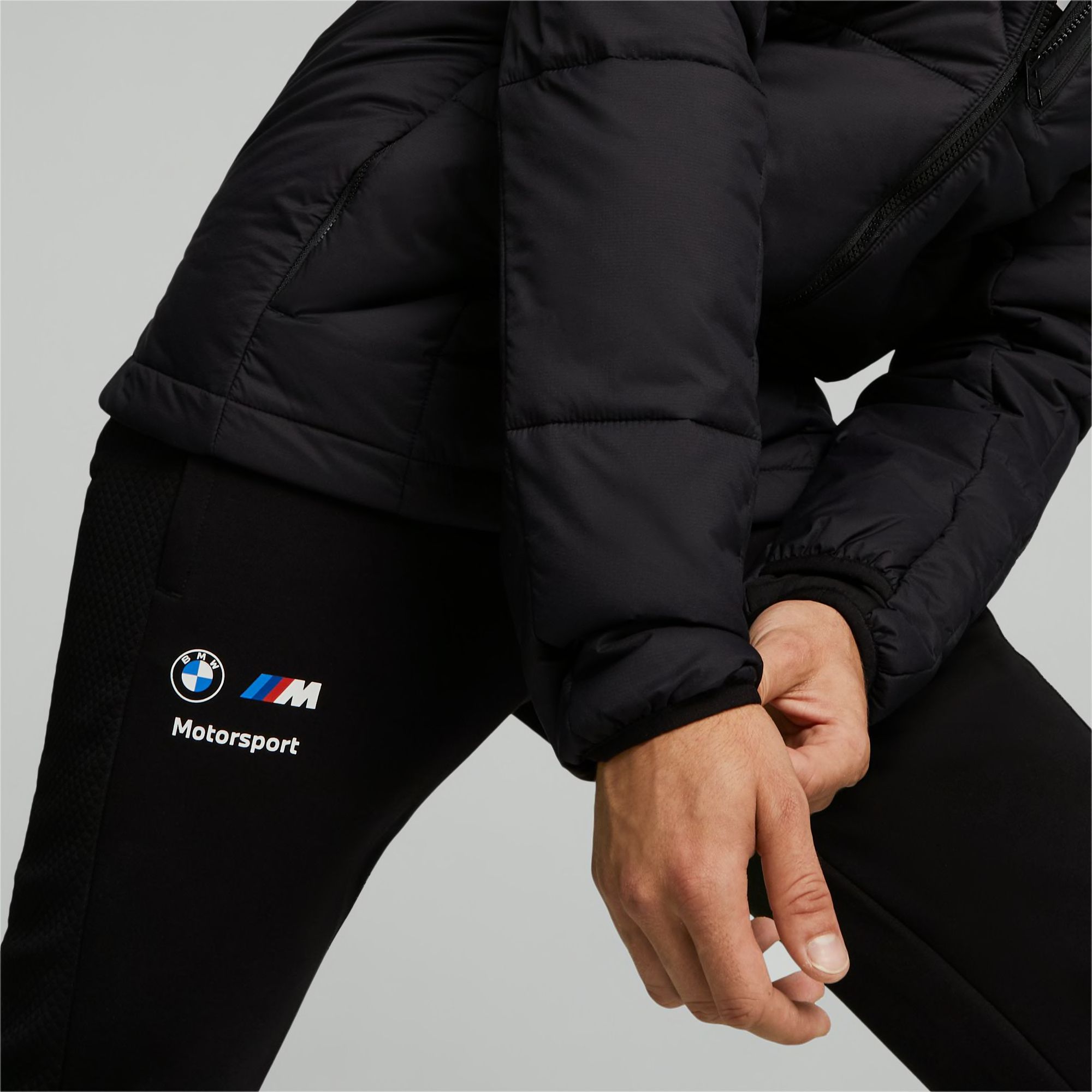  Puma BMW M Motorsport Life Non-Hooded Packable Jacket 