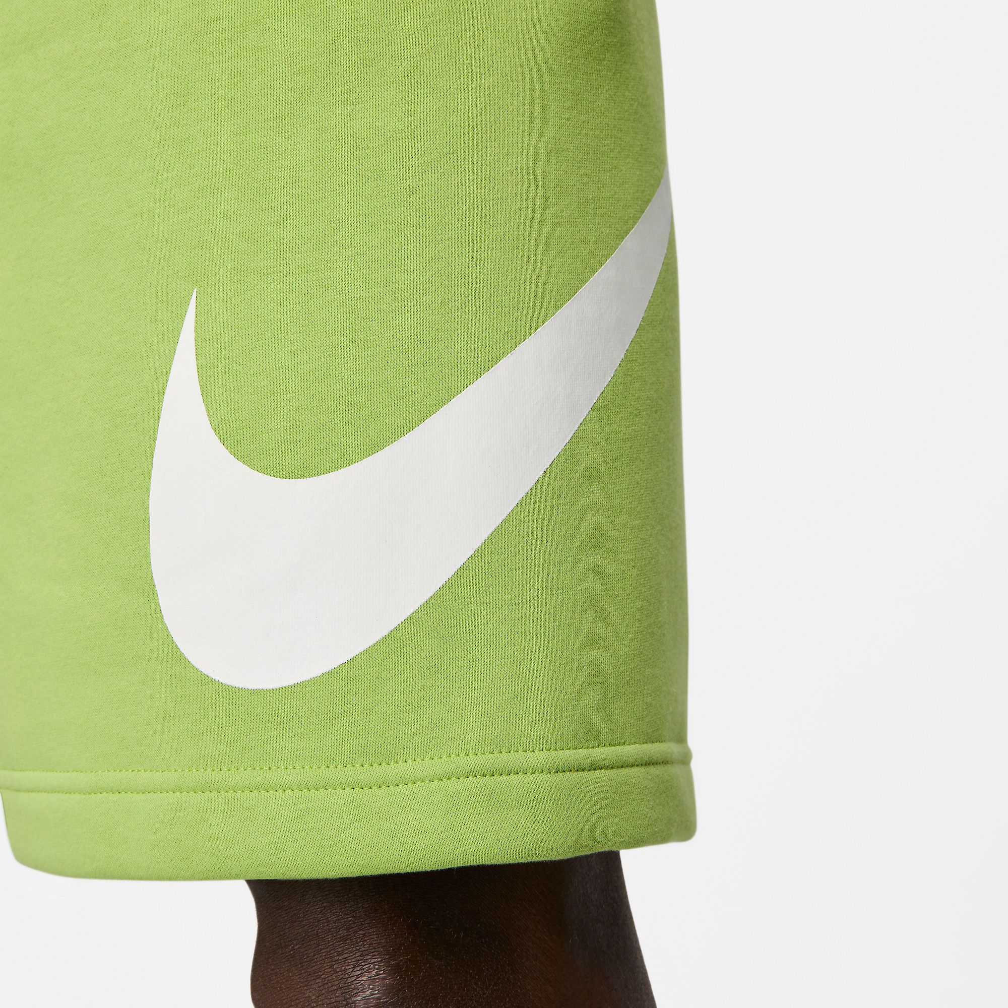  Nike Sportswear Club Shorts - Lime Green 