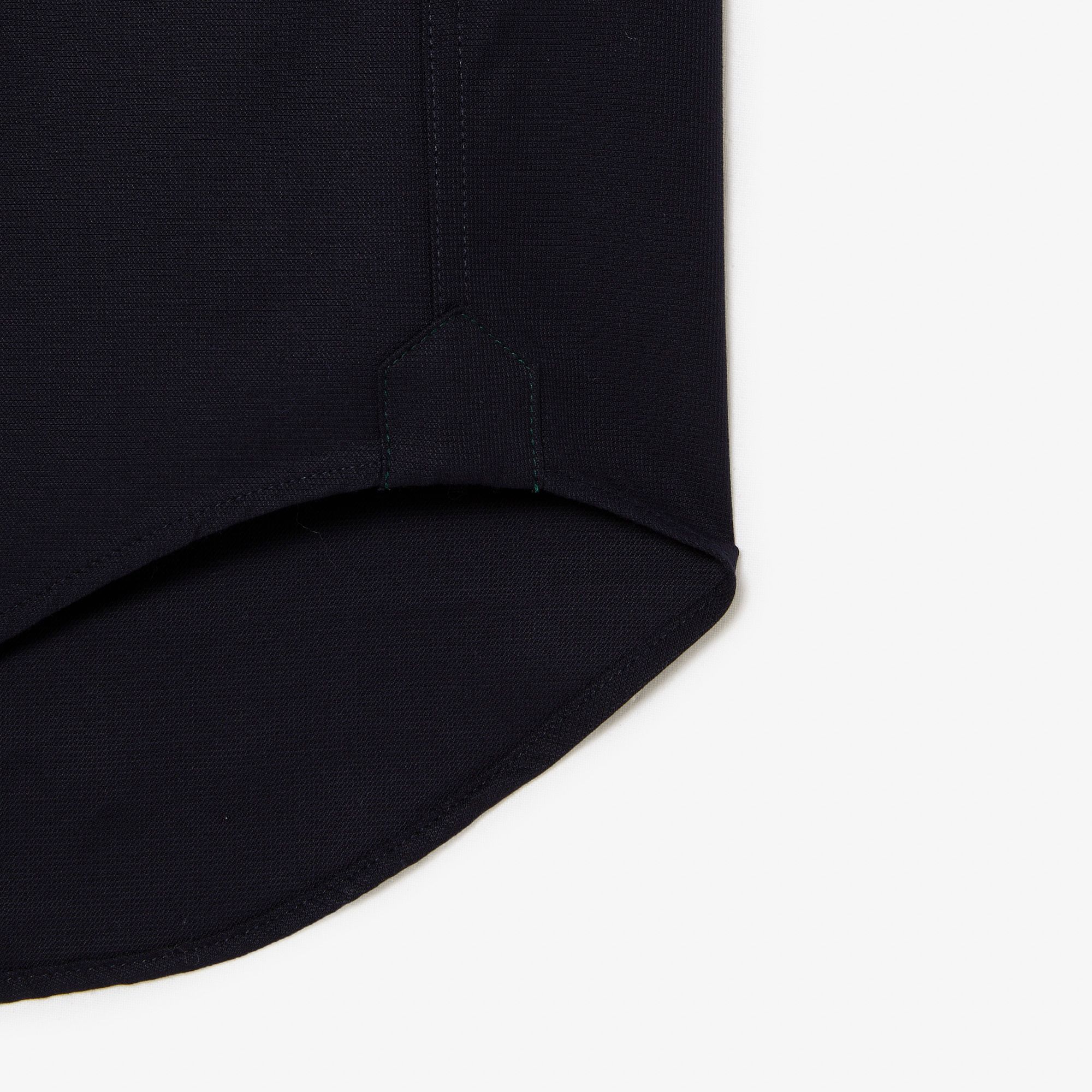  Lacoste Regular Fit Solid Cotton Shirt - Black 