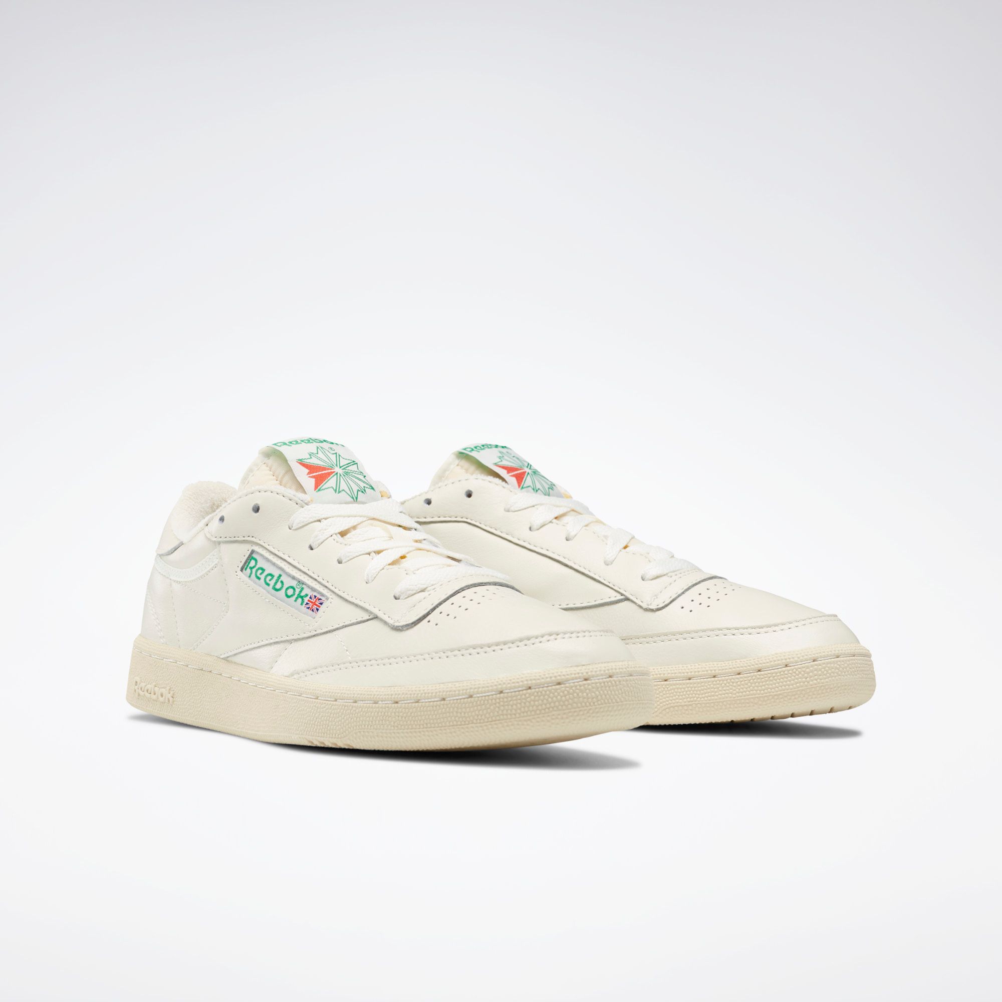  Reebok Club C 85 Vintage - Chalk / Glen Green 