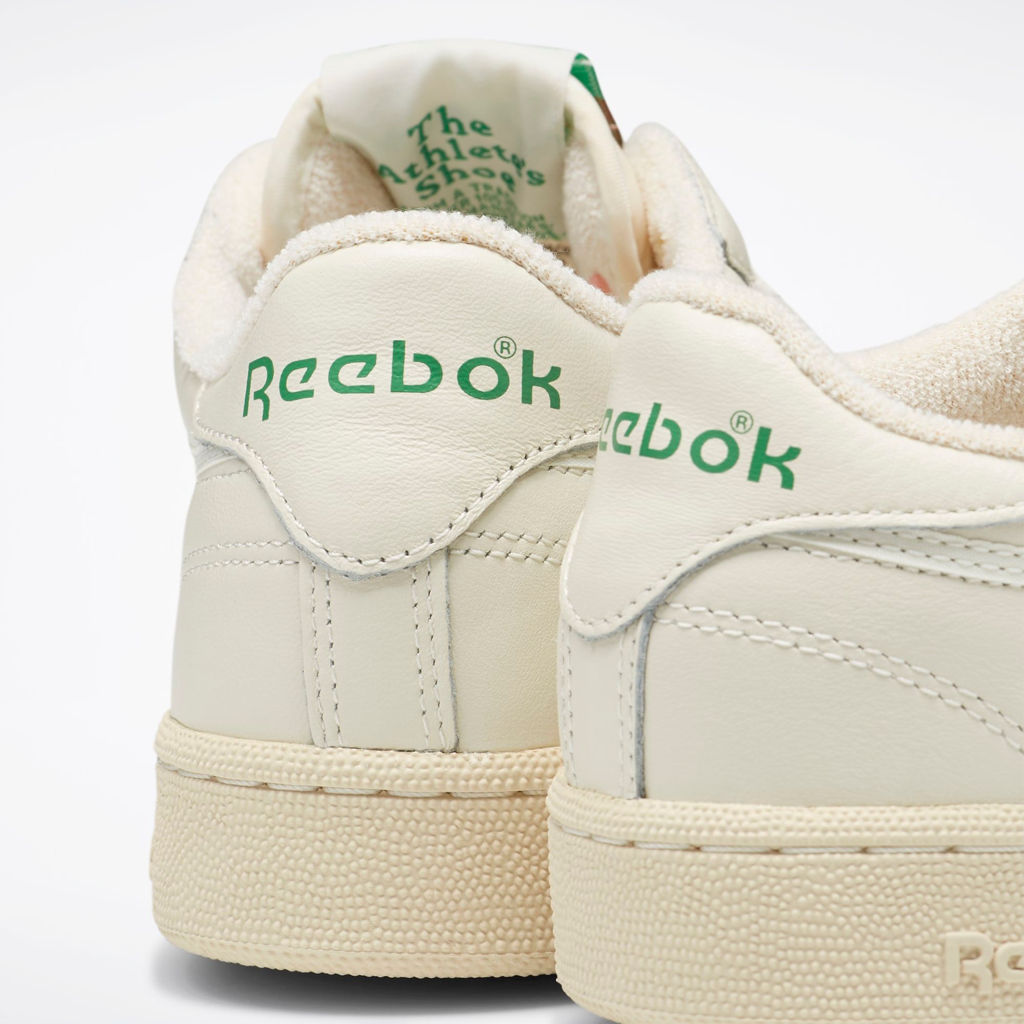  Reebok Club C 85 Vintage - Chalk / Glen Green 