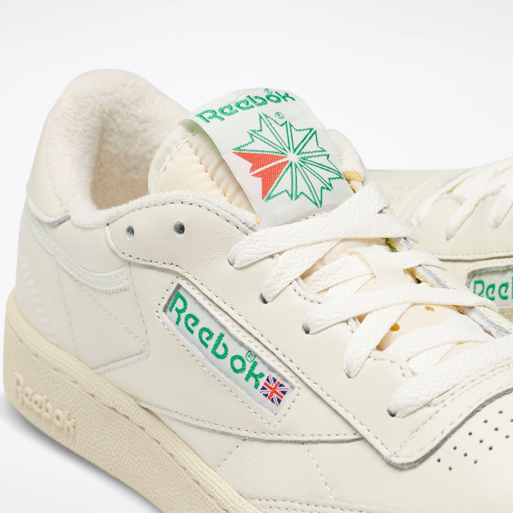  Reebok Club C 85 Vintage - Chalk / Glen Green 