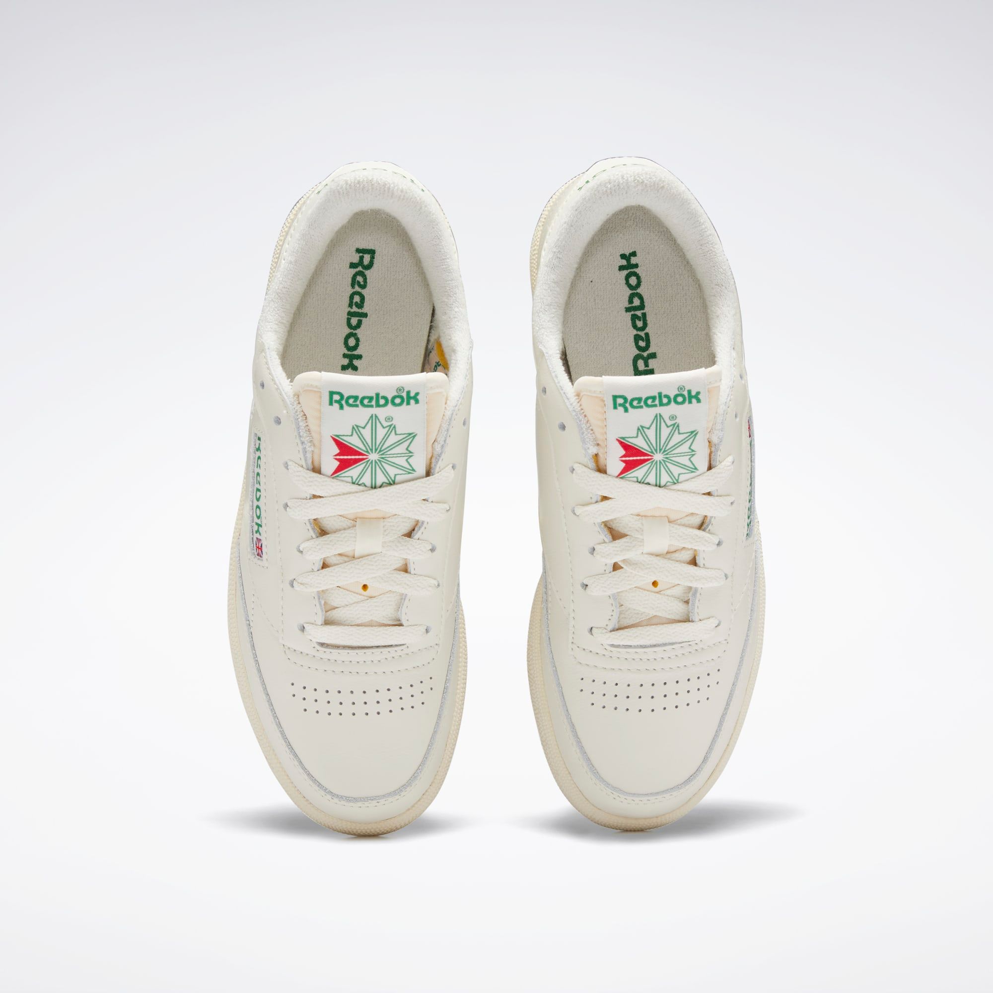 Reebok club c 85 vintage og chalk white green Outlet