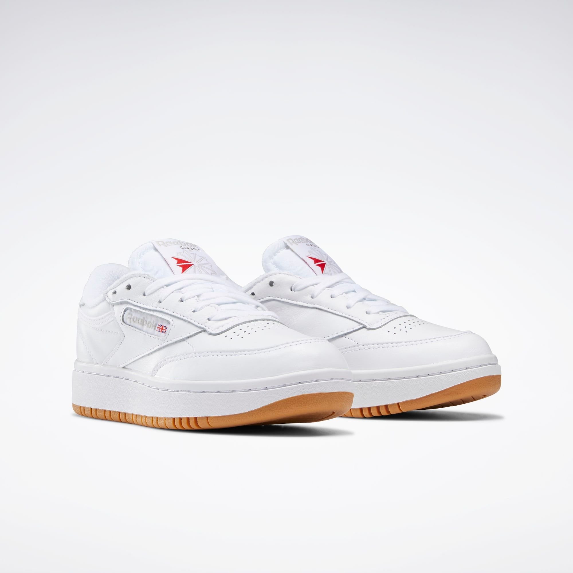  Reebok Club C Double - White / Gum 