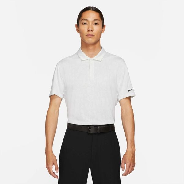  Nike Golf Dri-FIT Tiger Woods Polo - White 