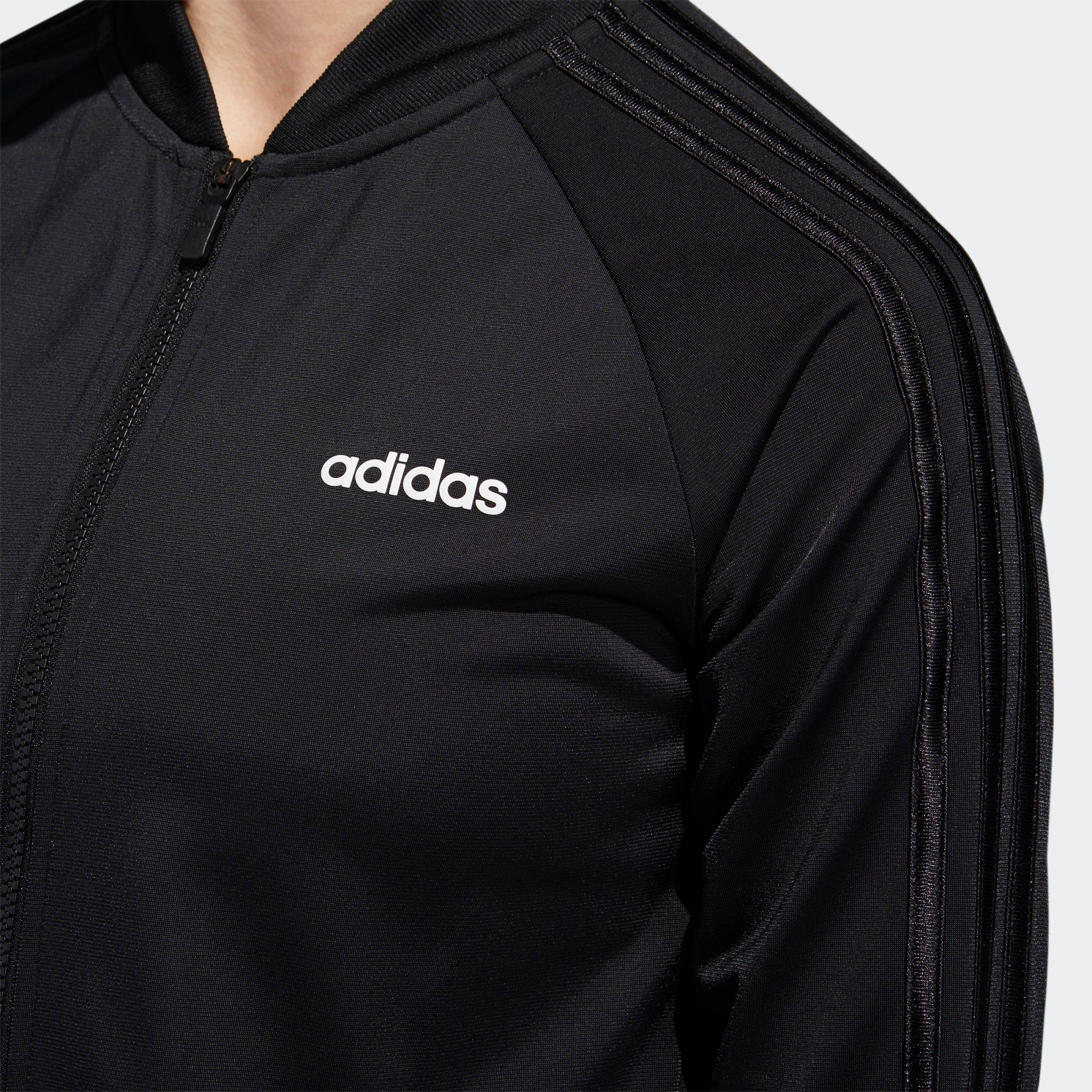  adidas Dazzle Track Top Jacket - Black 