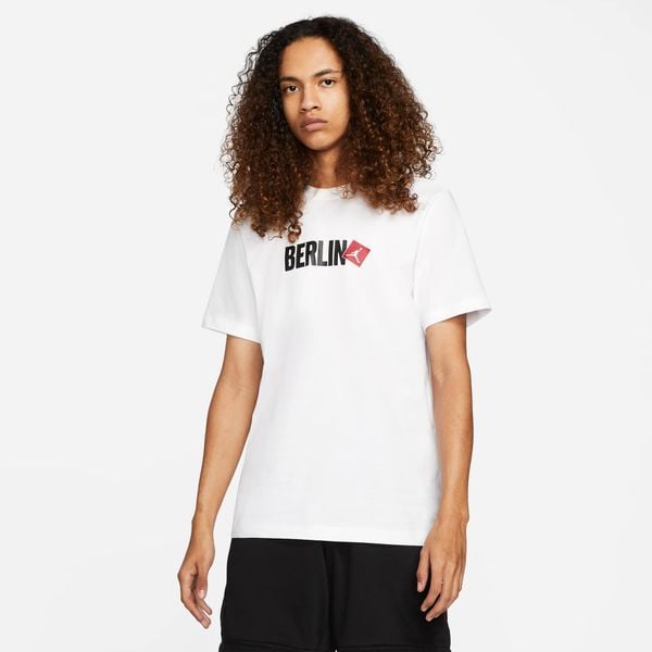 Jordan Berlin Short-Sleeve T-Shirt - White 