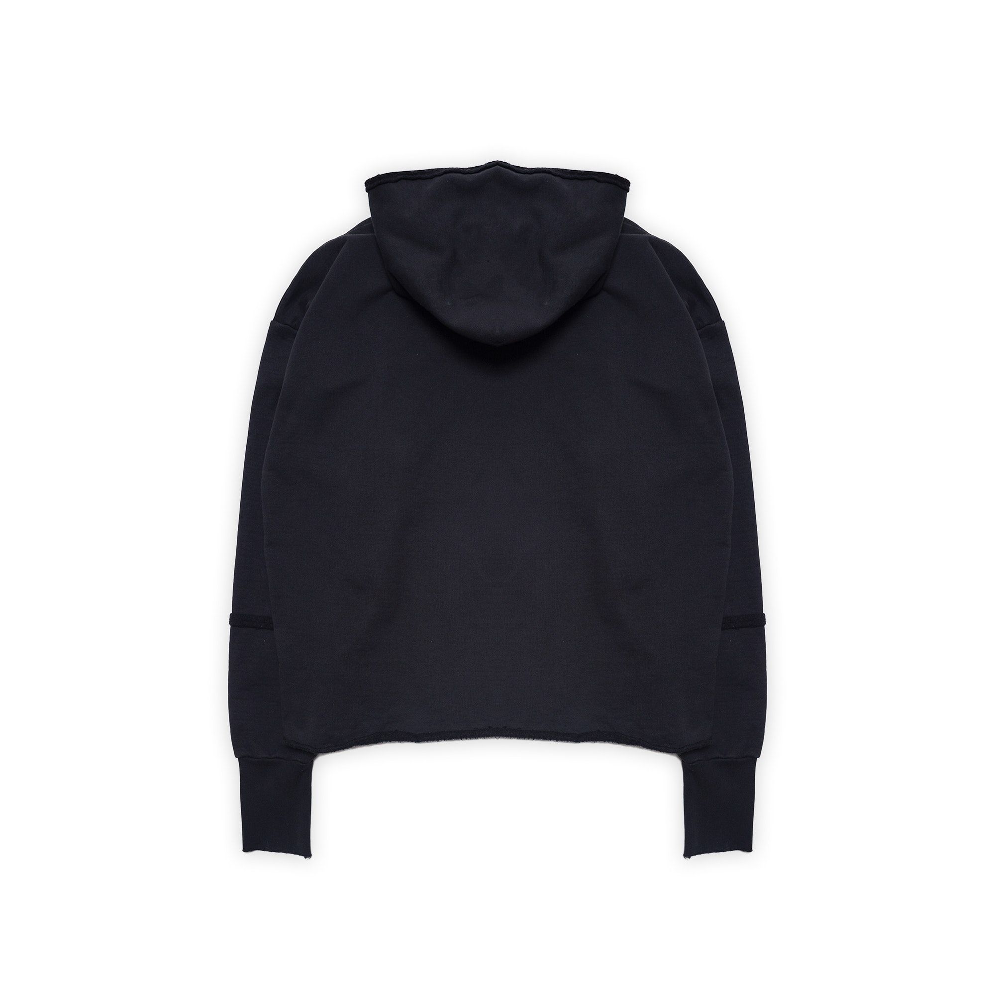 drew house secret deconstructed hoodie black ドリューハウス secret hoodie - black – drew house