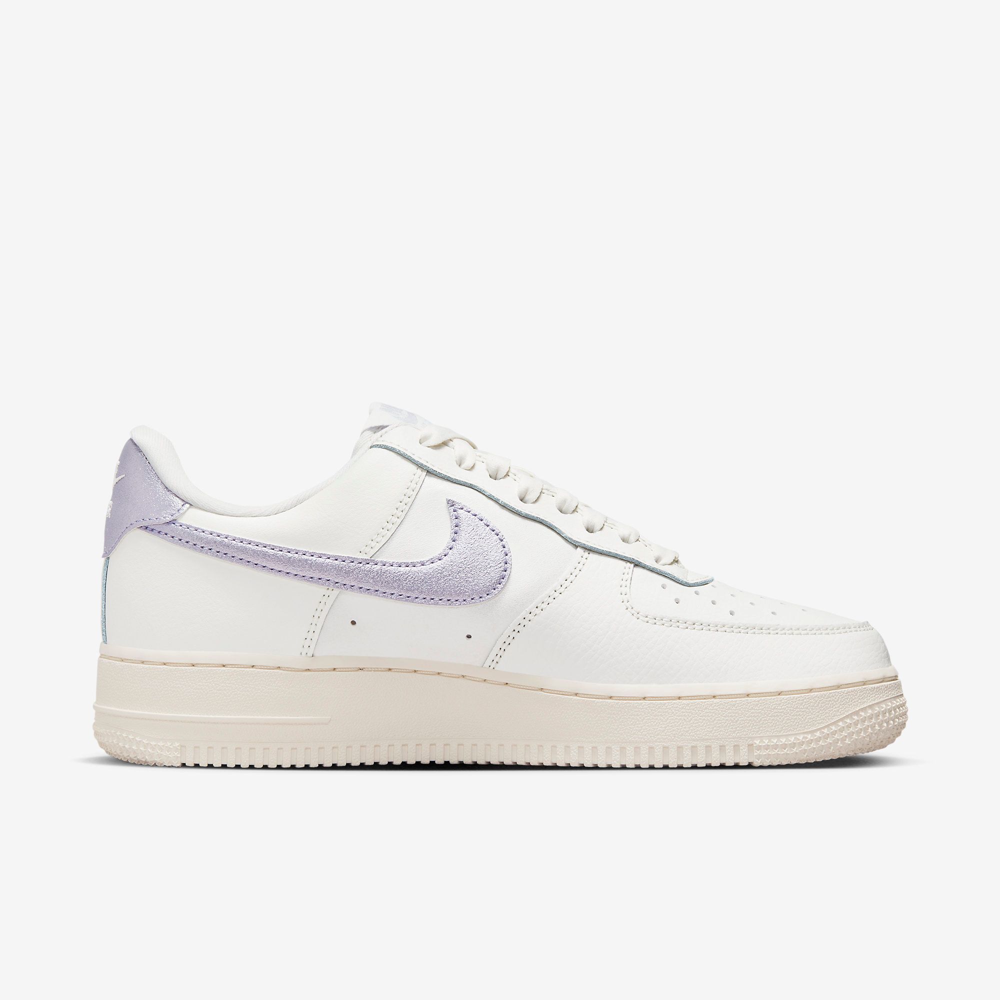  Nike Air Force 1 '07 WMNS - Sail / Oxygen Purple 