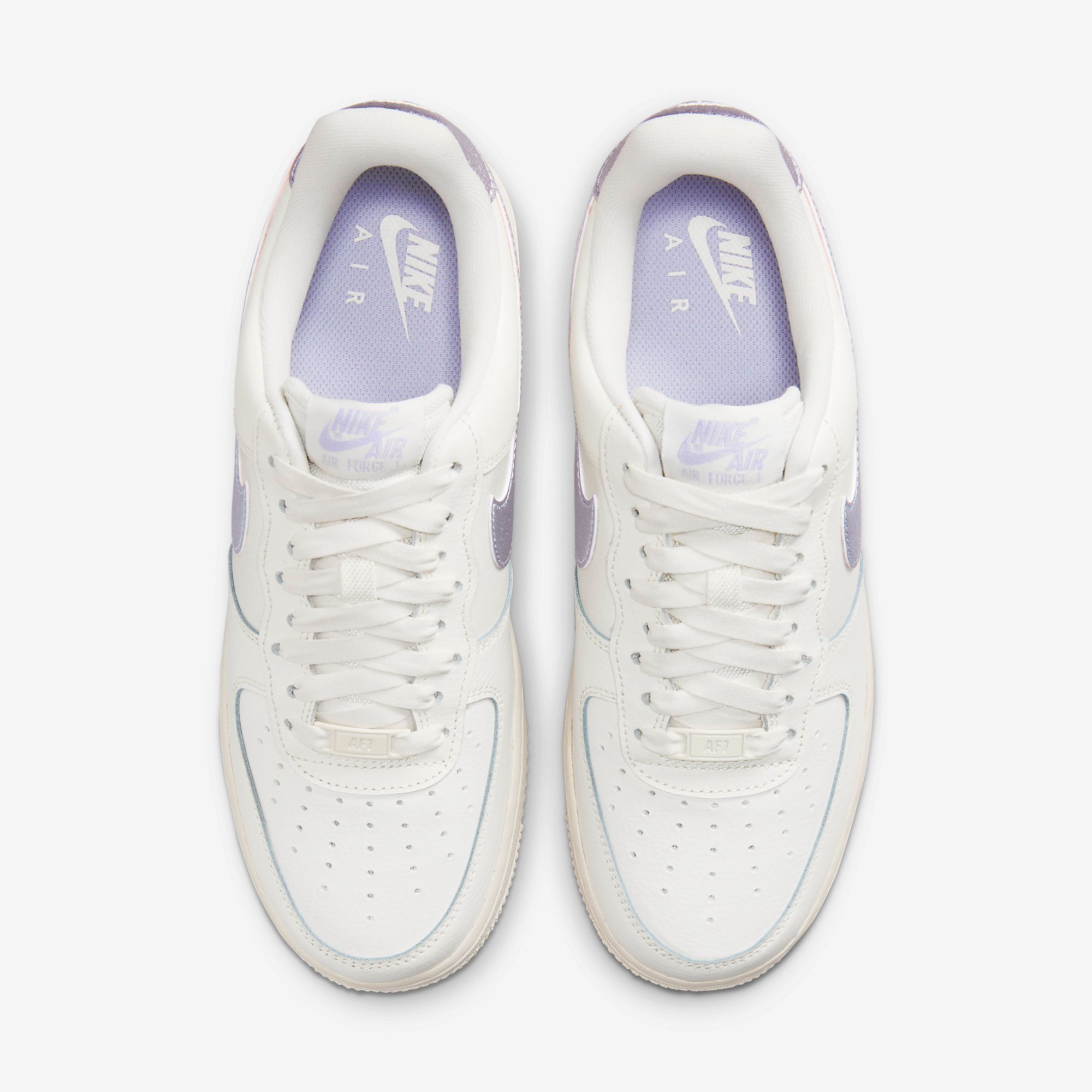  Nike Air Force 1 '07 WMNS - Sail / Oxygen Purple 