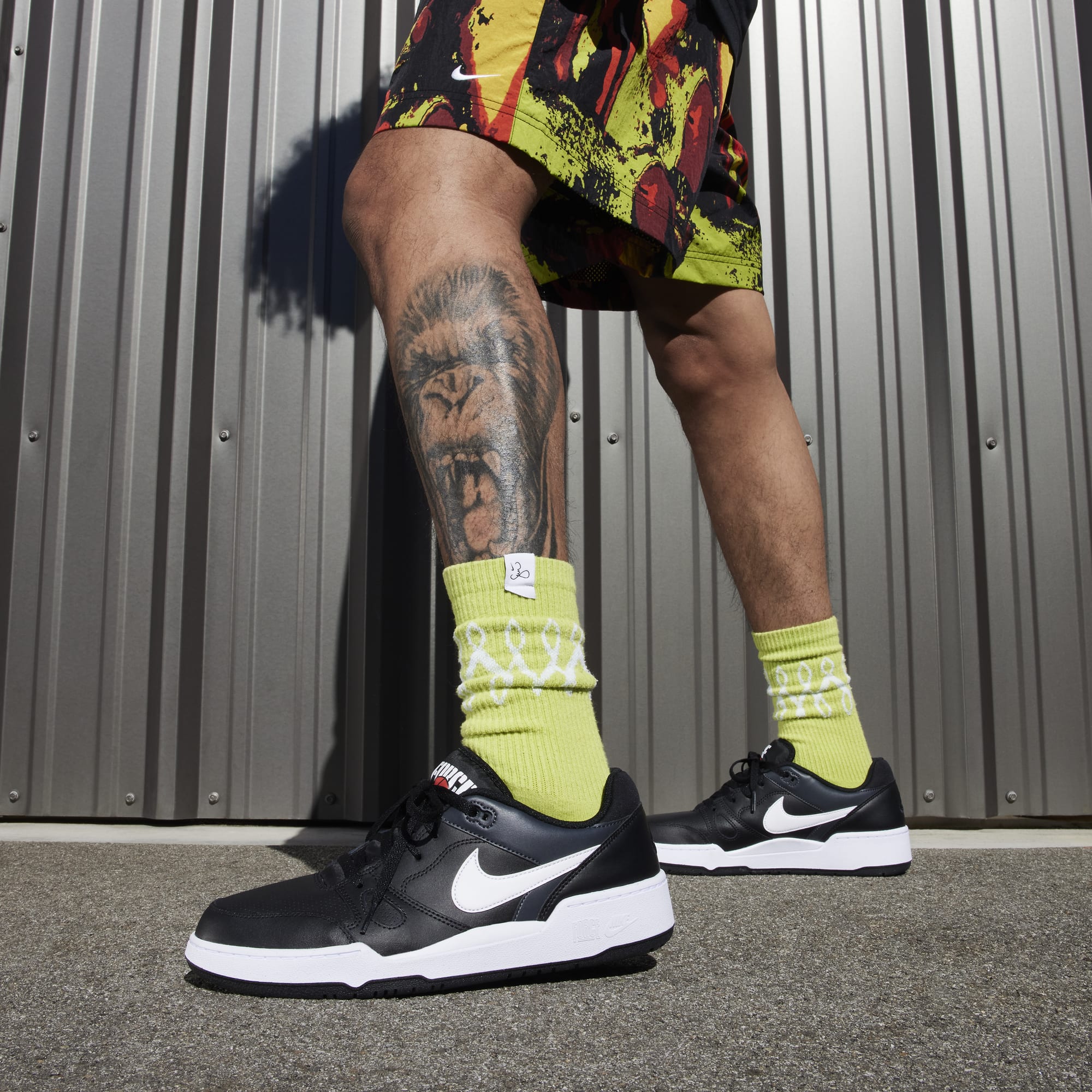 NIKE ■NIKE FULL FORCE LO■送料込 Nike Full Force Low Mens Shoes FB1362-101 white black grey