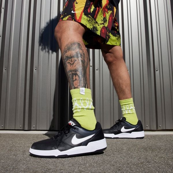  Nike Full Force Low - Black / White 