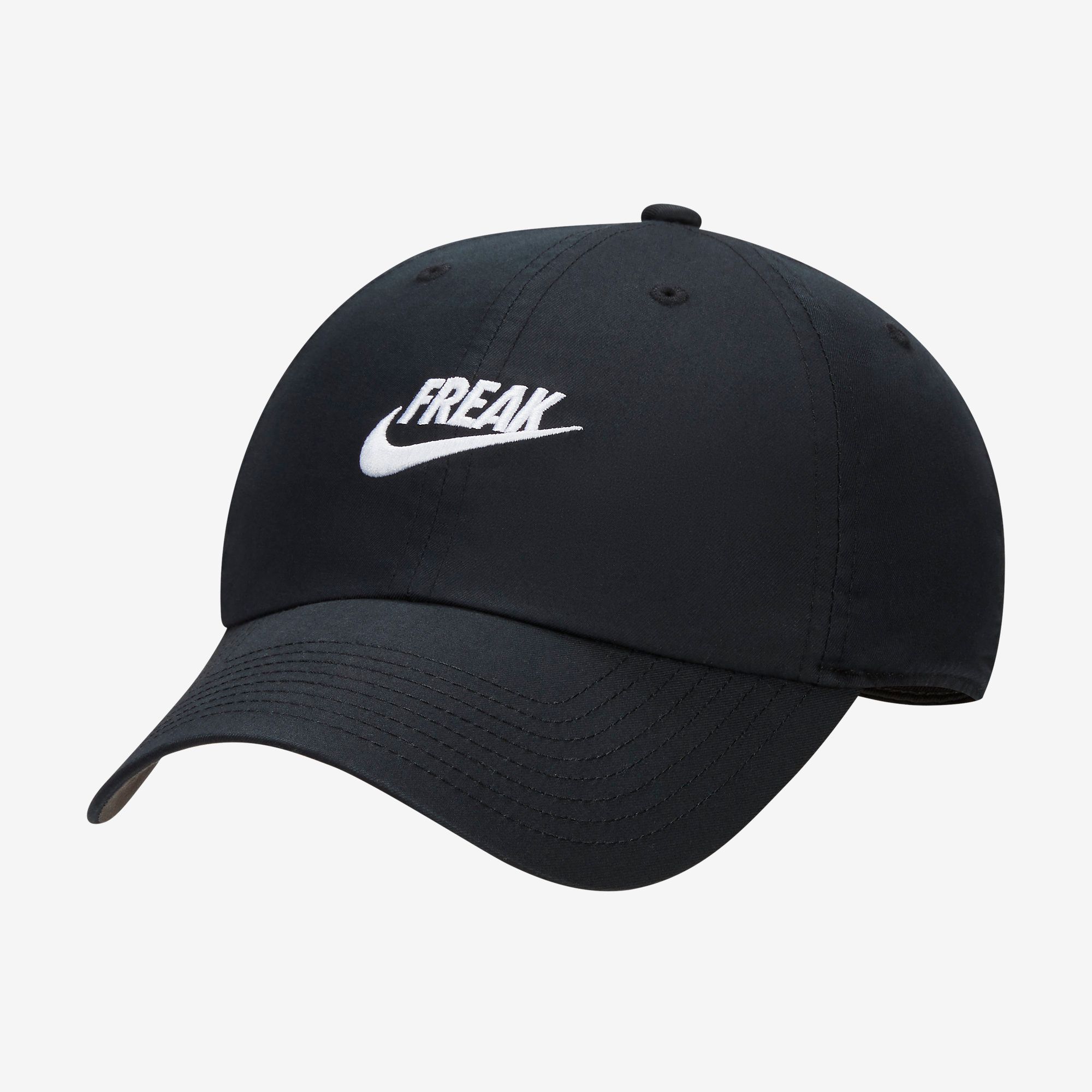  Giannis Antetokounmpo Nike Dri-FIT Club Unstructured 'Freak' Cap - Black 