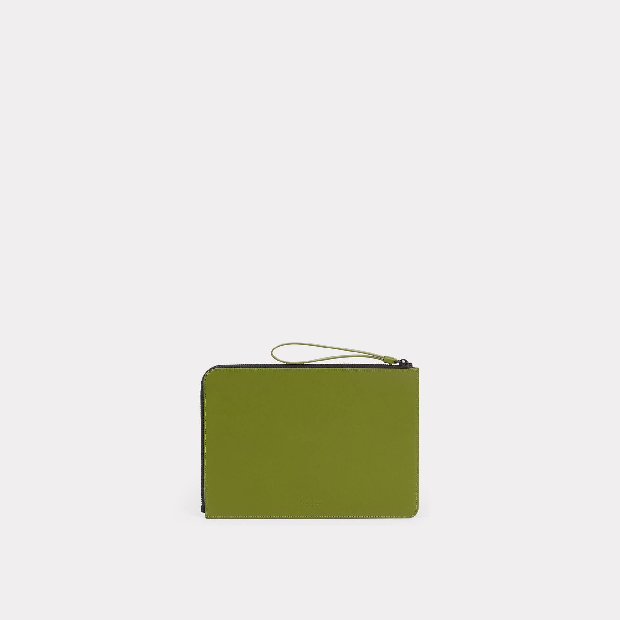 KENZO Poppy Crest Large Clutch - Olive – Online Sneaker Store