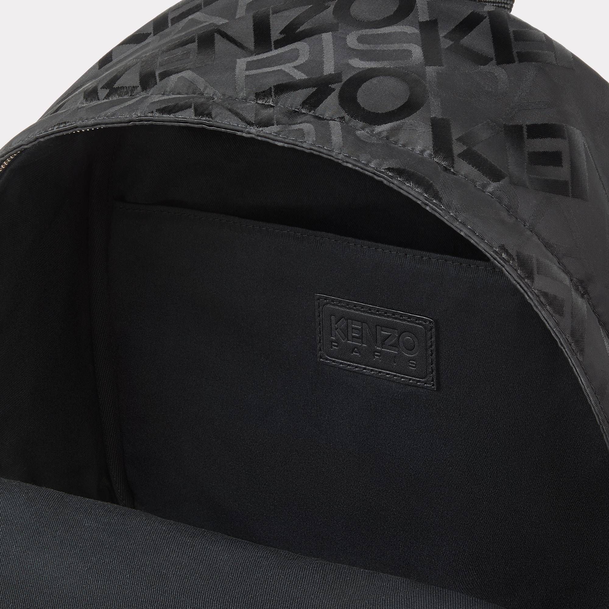  KENZO Paris Backpack - Black Print 