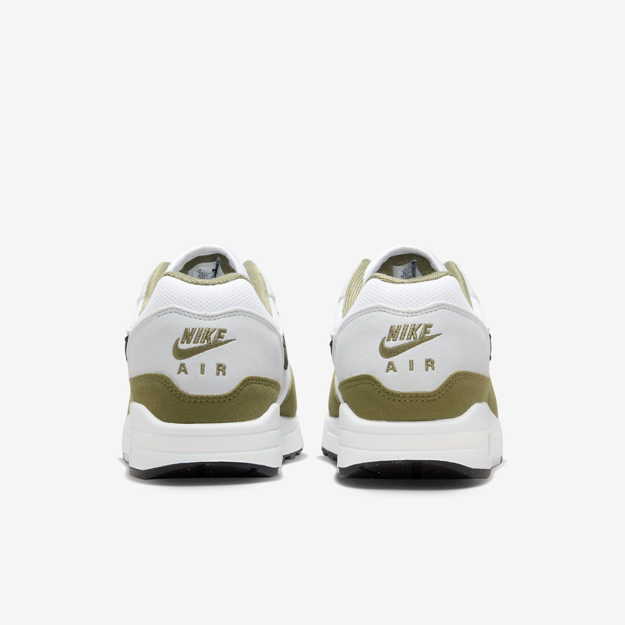  Nike Air Max 1 - White / Medium Olive 