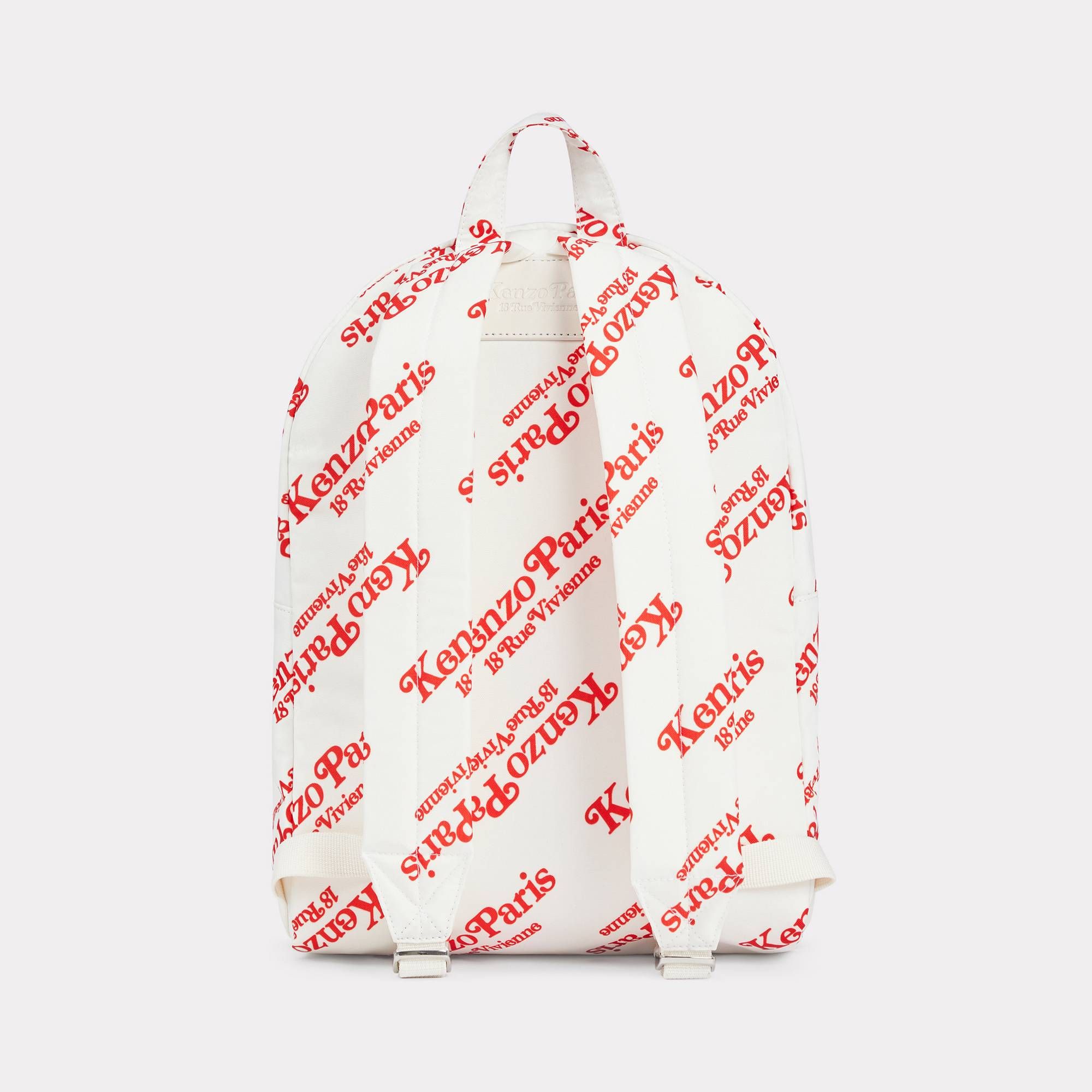  'KENZOGRAM' Backpack - White 