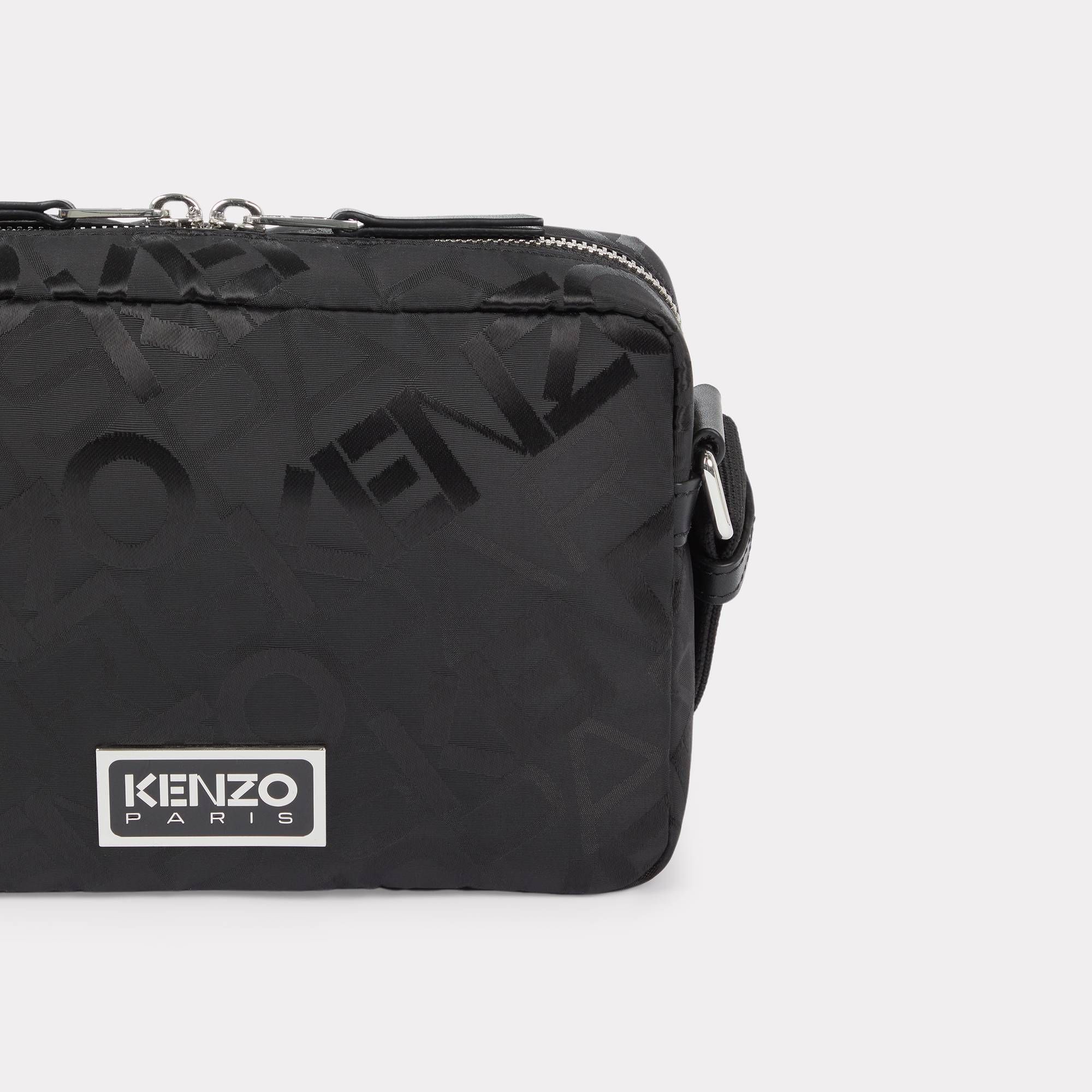  'KENZOGRAM' Shoulder Bag - Black 