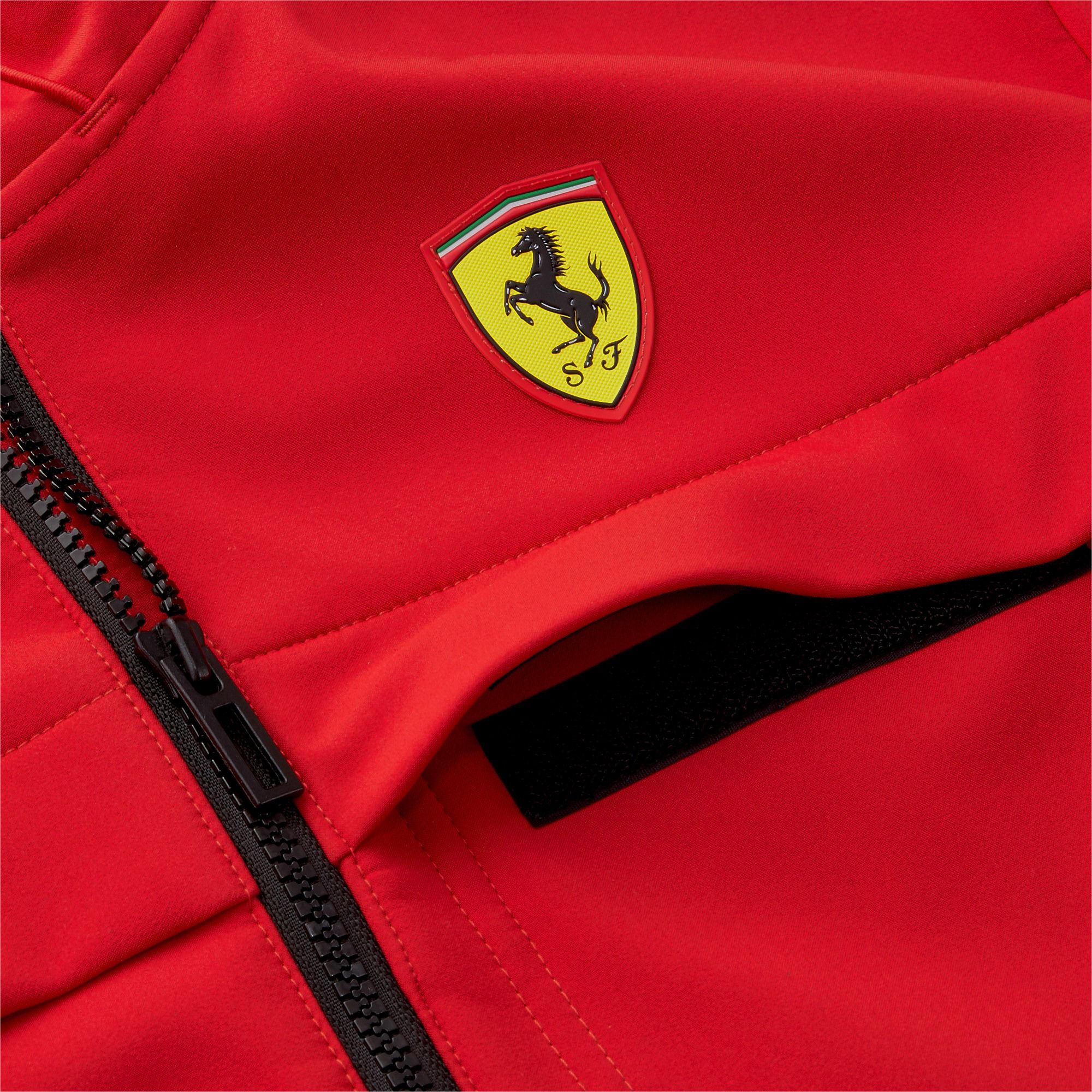  Ferrari Race SoftShell Regular Fit Jacket - Rosso Corsa 