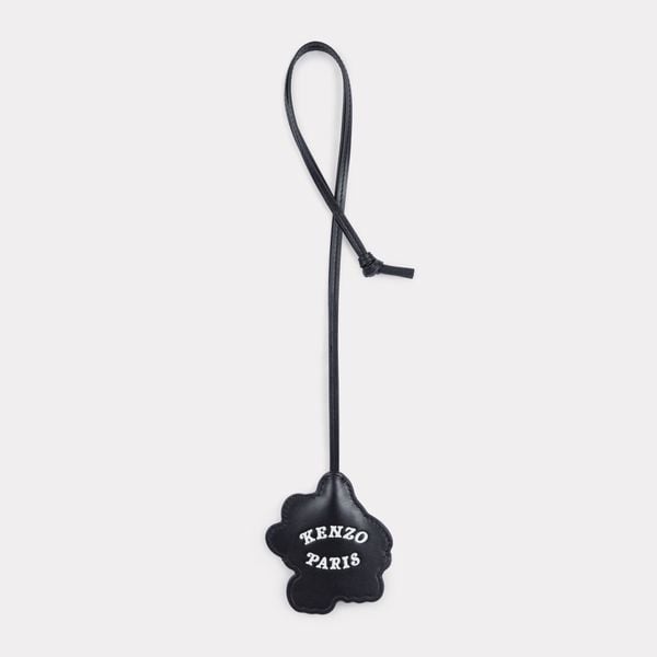 'KENZO VERDY MARKET' key holder in leather 
