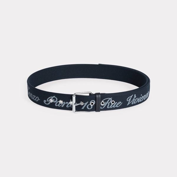  'KENZO BUCKLE' BELT IN WEBBING 