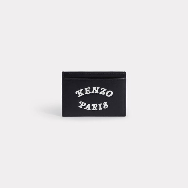  'KENZO VERDY MARKET' card holder in leather 