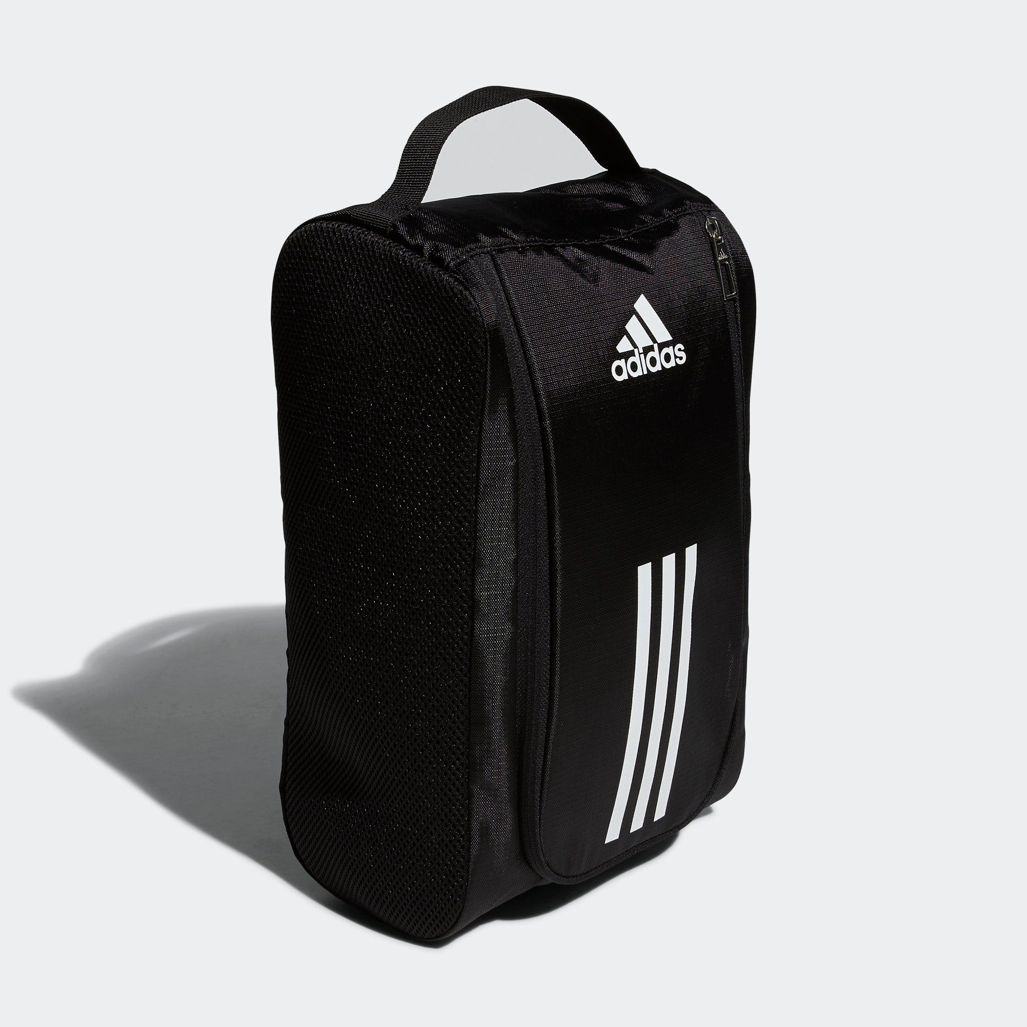  adidas Shoe Bag - Black / White Stripes 