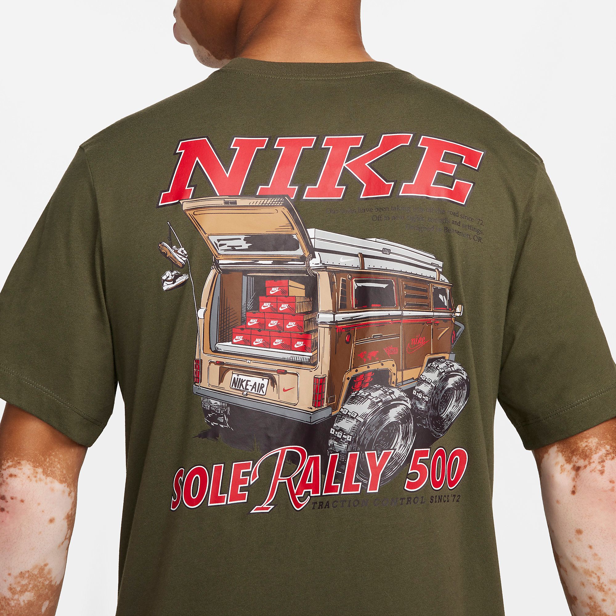  Nike Sportswear Sole Rally T-Shirt - Olive 