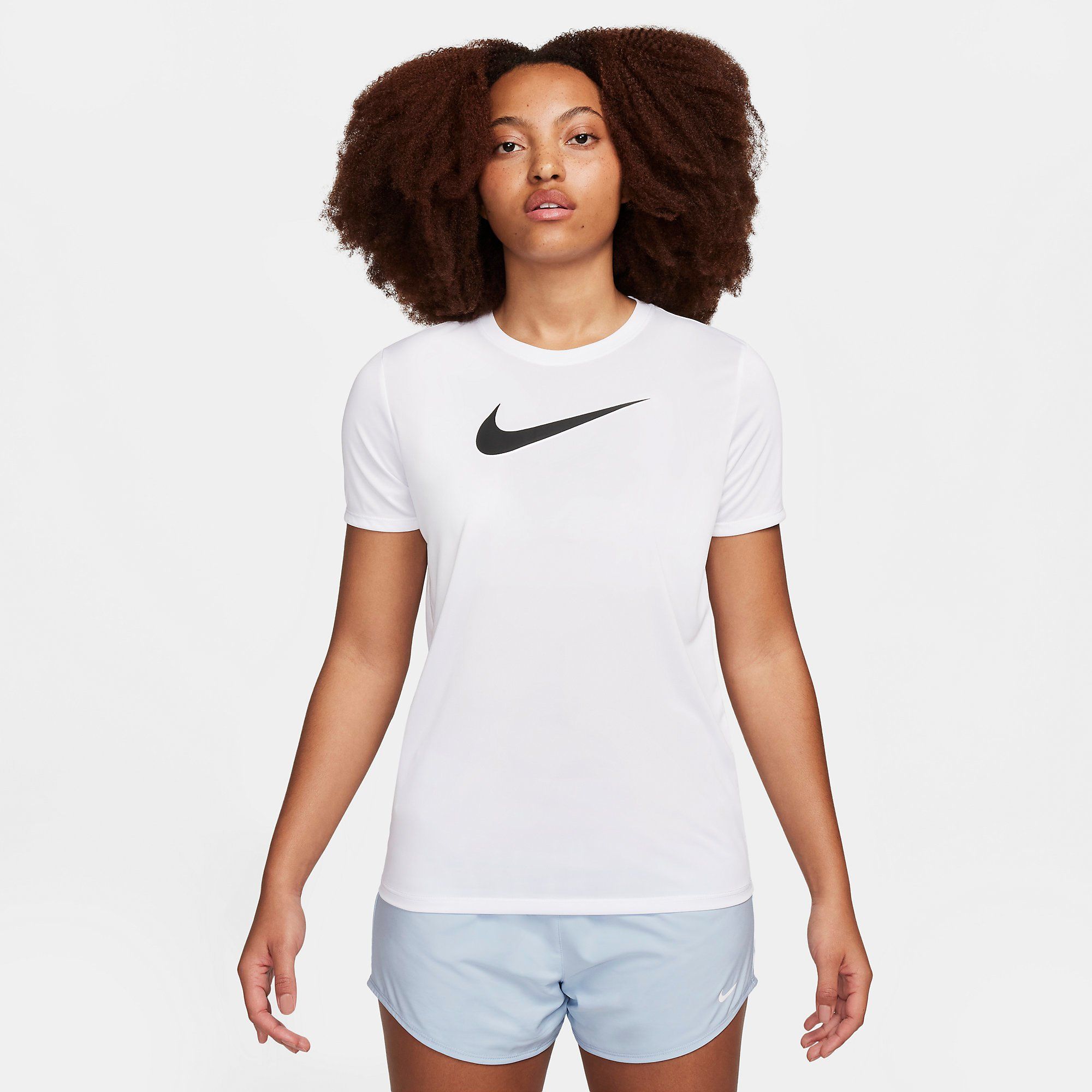  Nike Dri-FIT Swoosh Training T-Shirt - White 