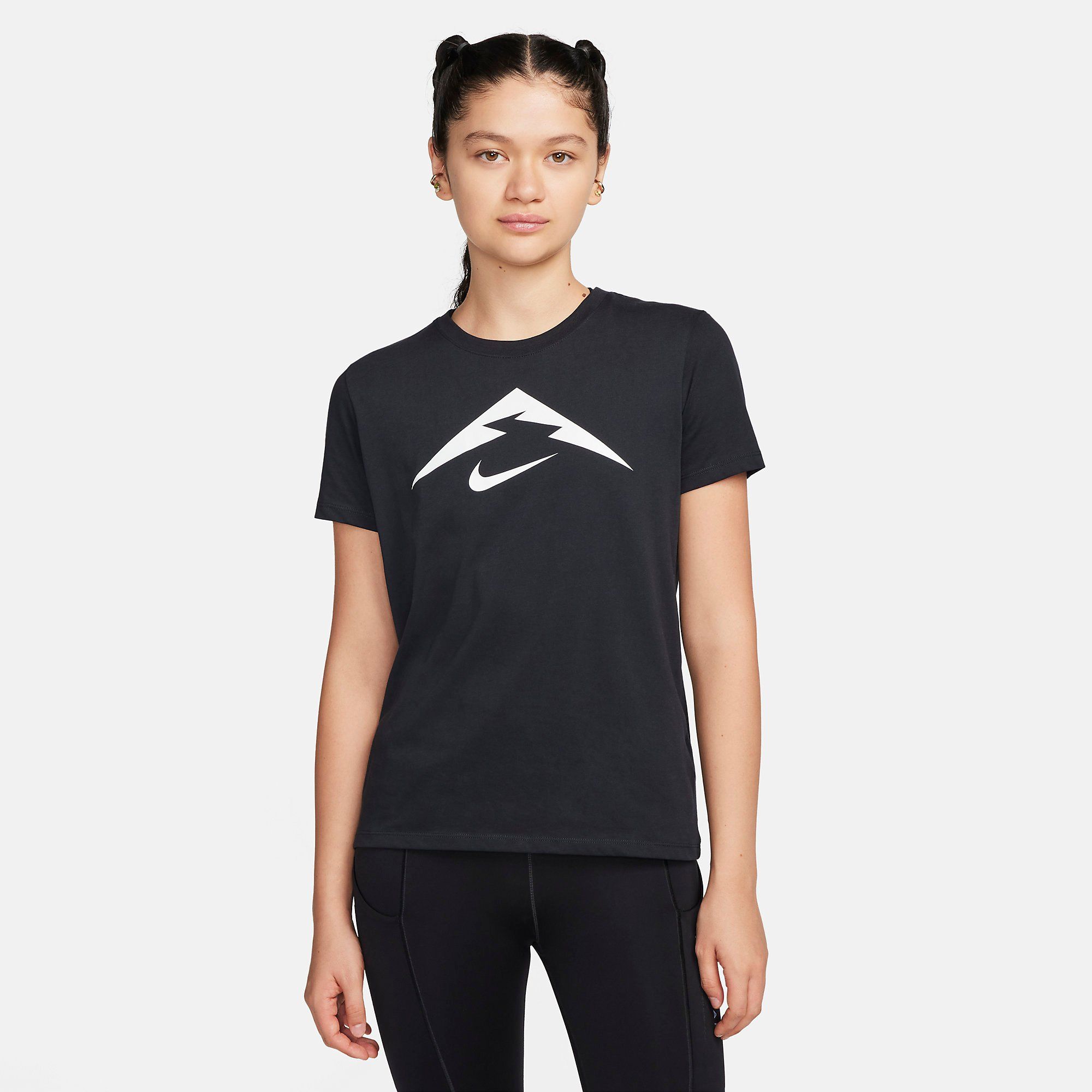  Nike Trail Dri-FIT Running T-Shirt - Black 