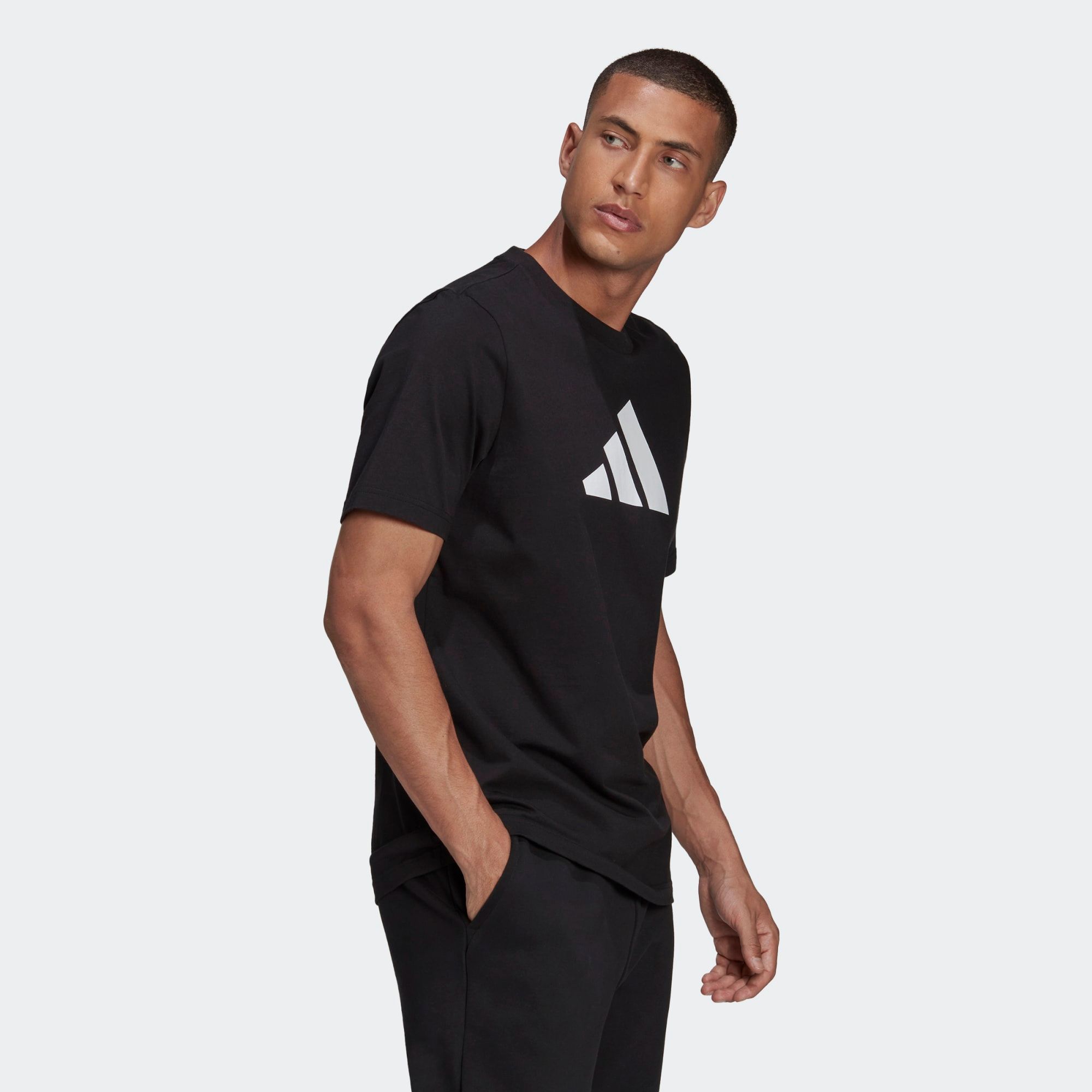  adidas Sportswear Future Icons Logo Graphic Tee - Black 