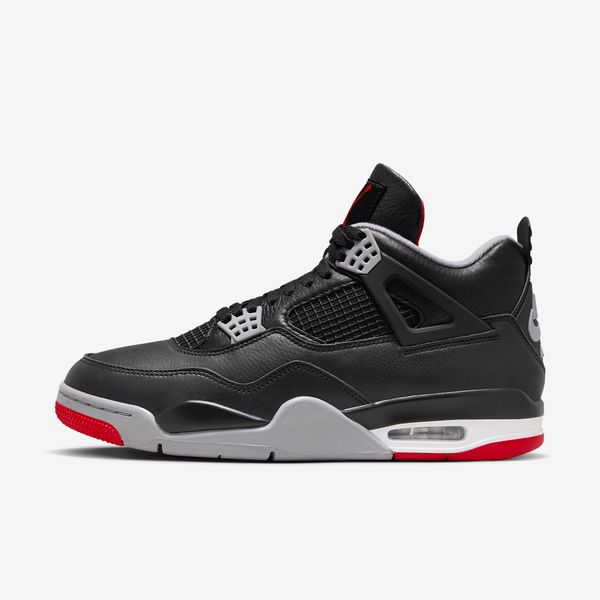  Air Jordan 4 - Bred Reimagined 