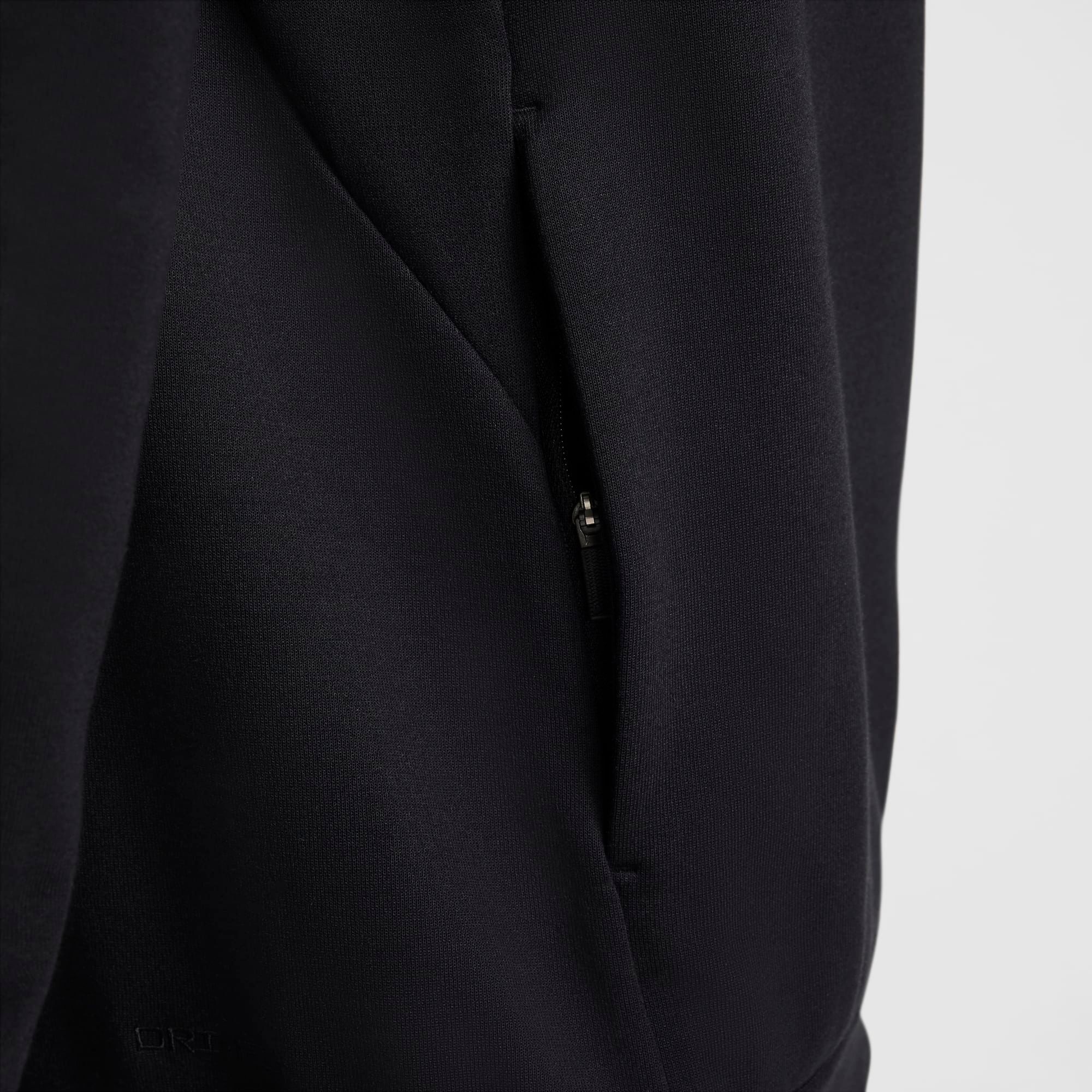  Nike Primary Dri-FIT UV Pullover Versatile Hoodie - Black 